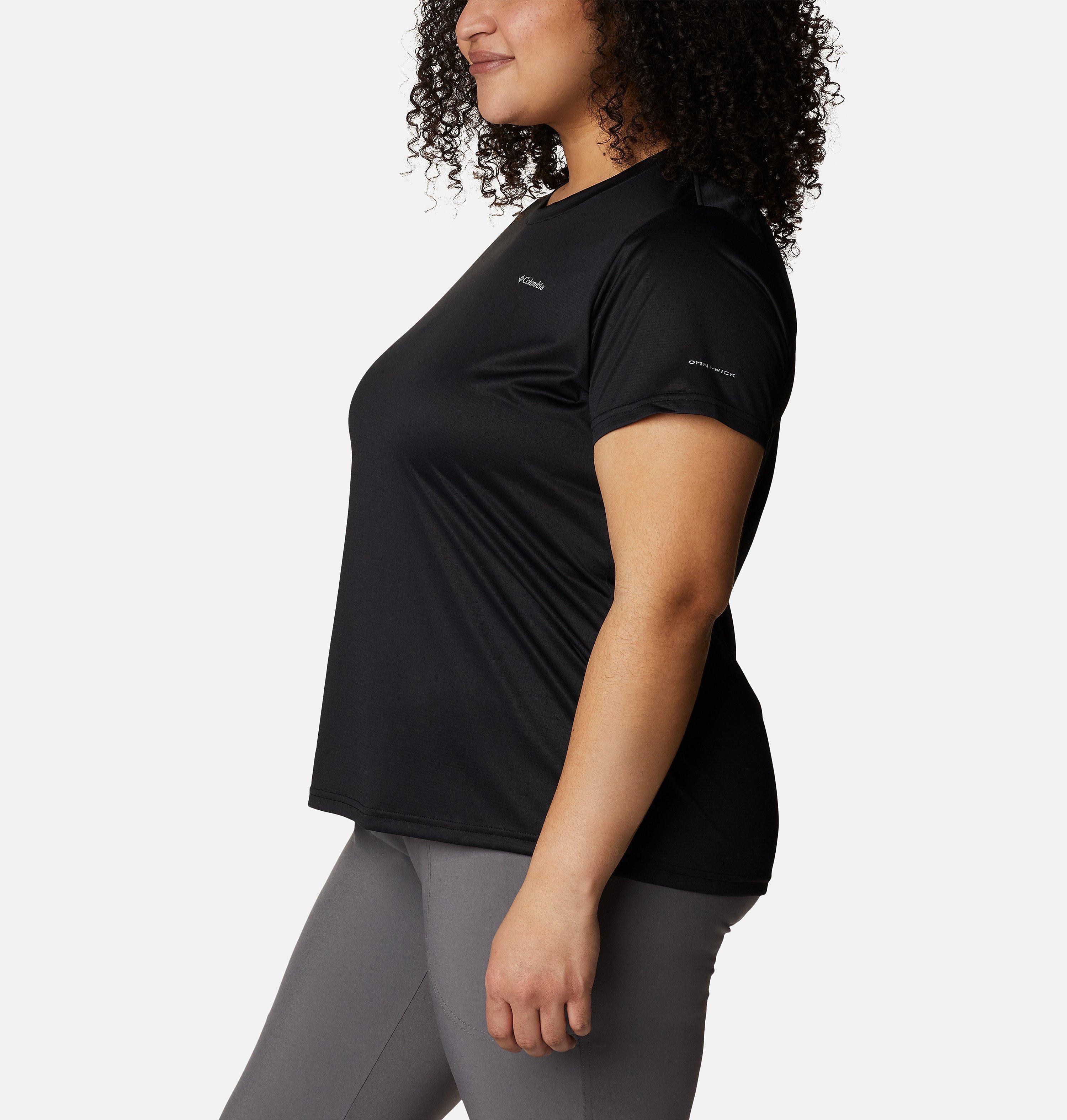 Women's Columbia Hike™ Short Sleeve Crew Shirt - Plus Size 3