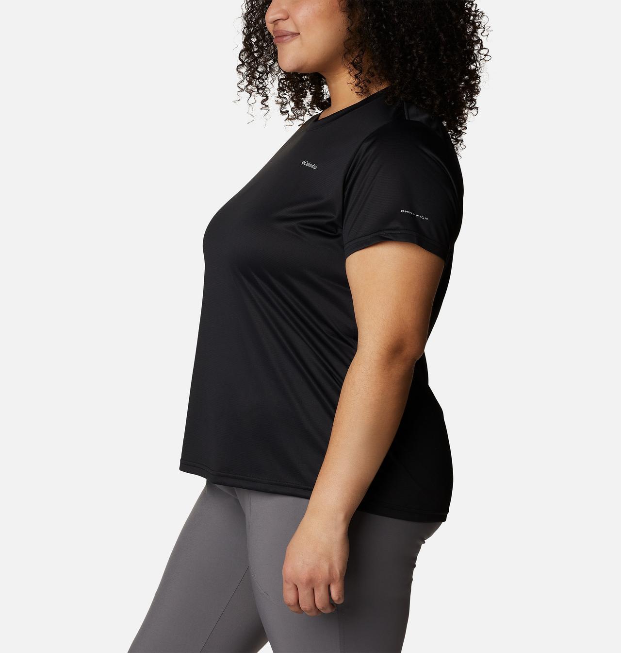 Women's Columbia Hike™ Short Sleeve Crew Shirt - Plus Size 3