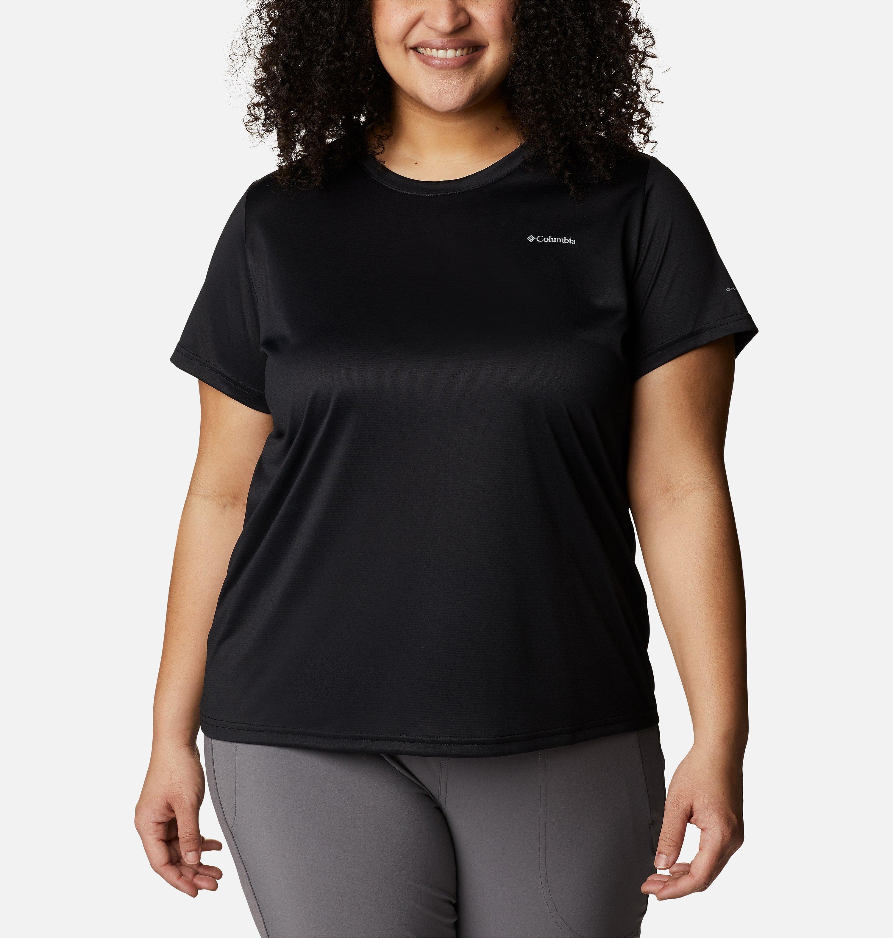 Women's Columbia Hike™ Short Sleeve Crew Shirt - Plus Size 1