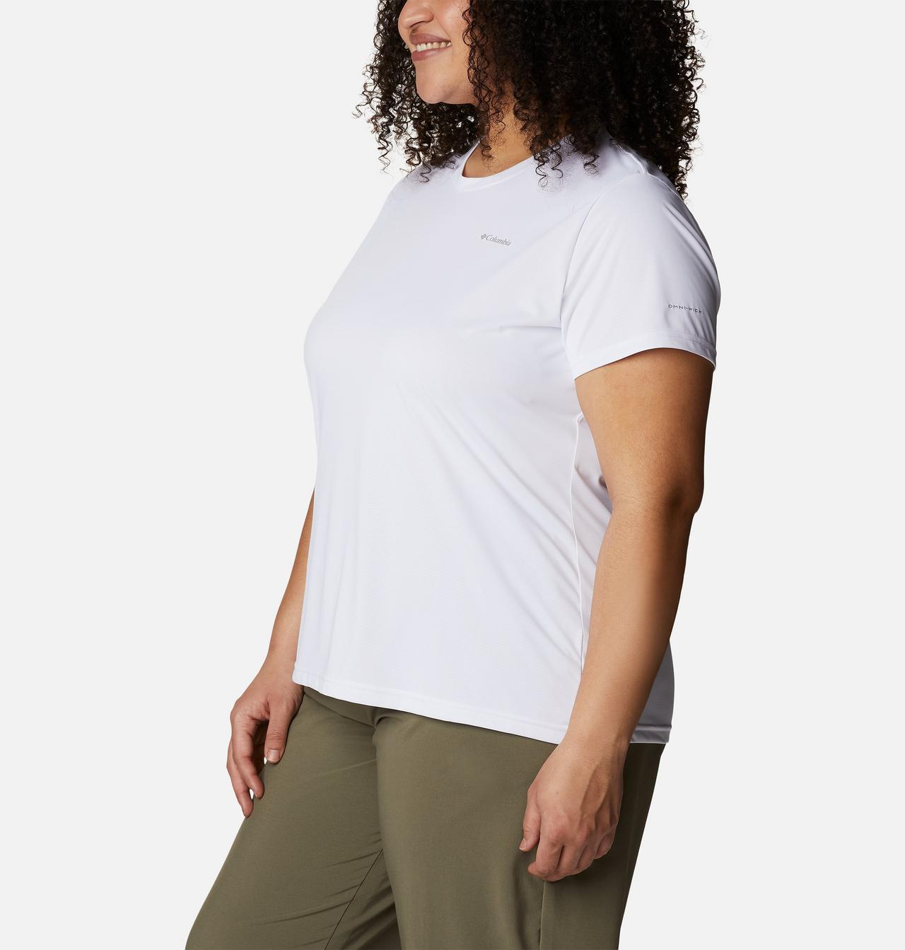 Women's Columbia Hike™ Short Sleeve Crew Shirt - Plus Size 3