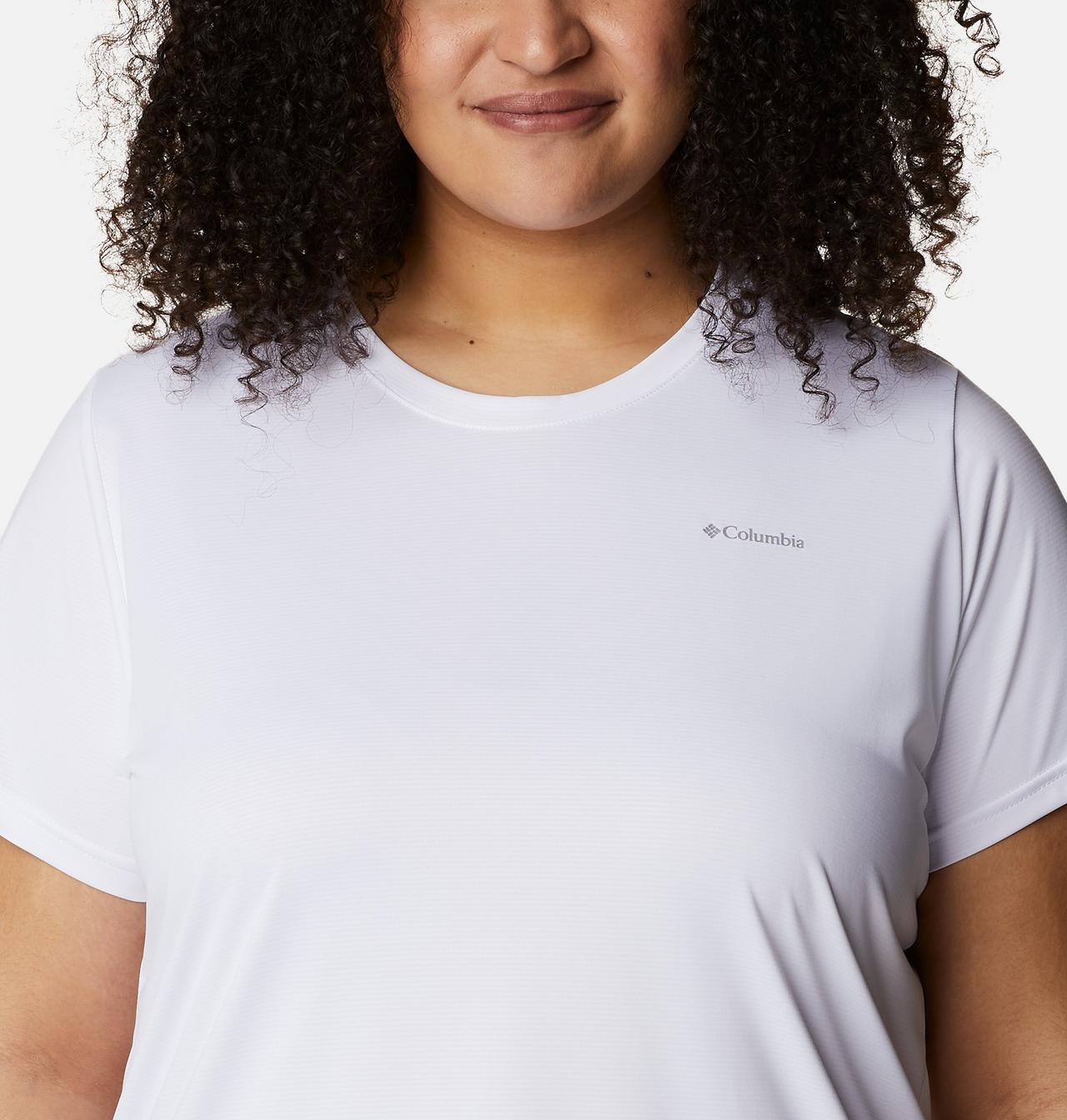 Women's Columbia Hike™ Short Sleeve Crew Shirt - Plus Size 4