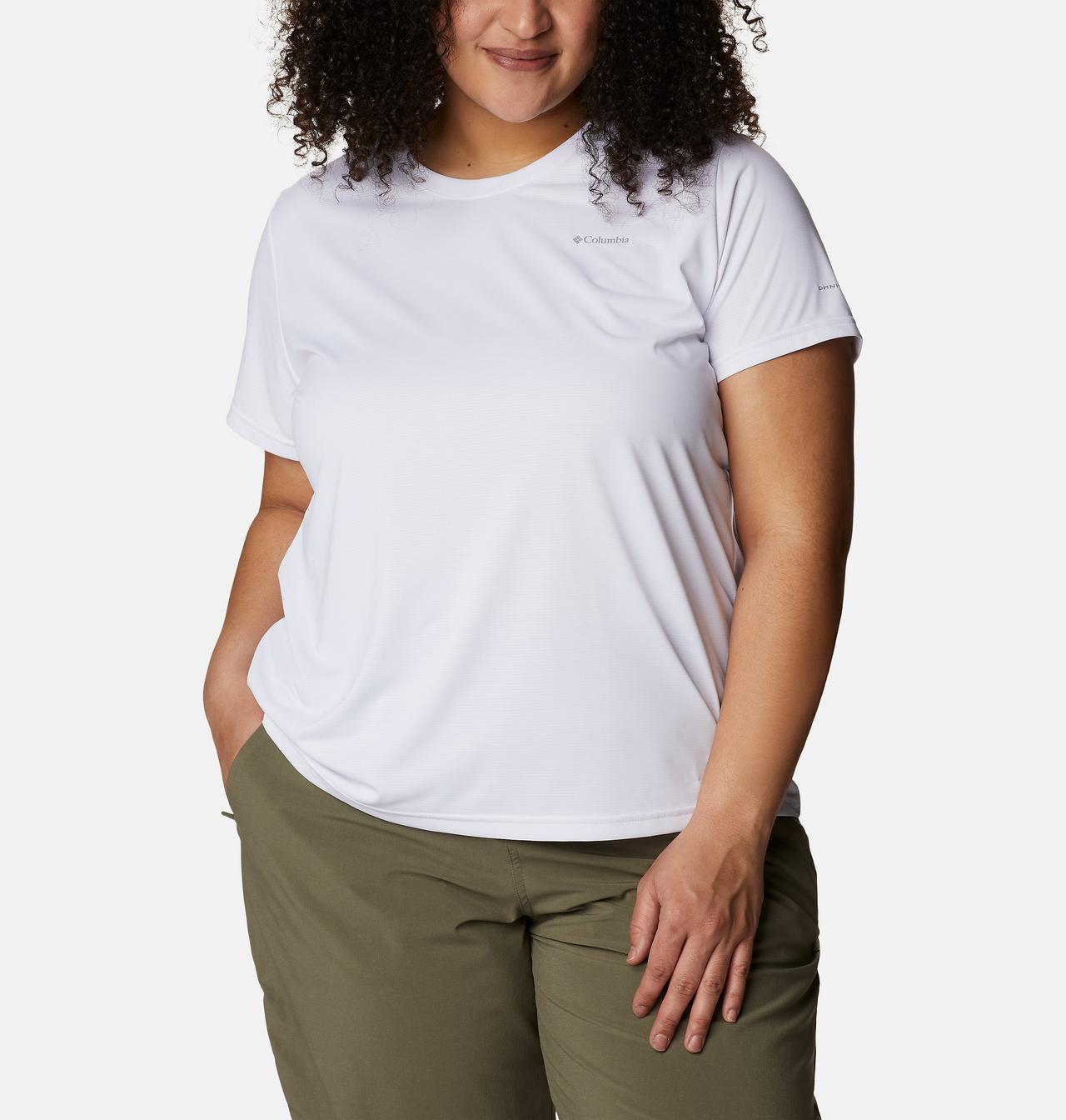 Women's Columbia Hike™ Short Sleeve Crew Shirt - Plus Size 5