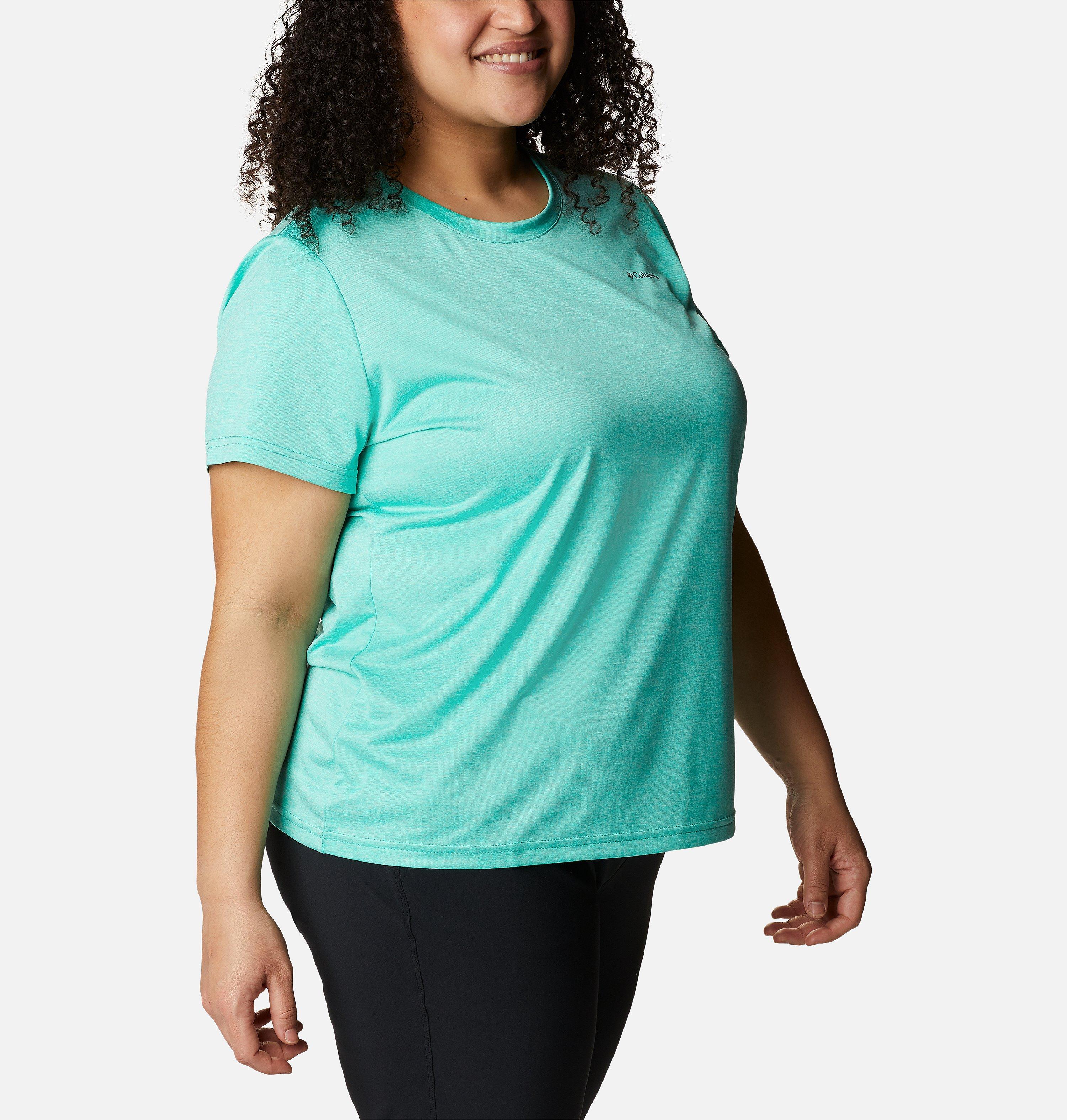 Women's Columbia Hike™ Short Sleeve Crew Shirt - Plus Size 5