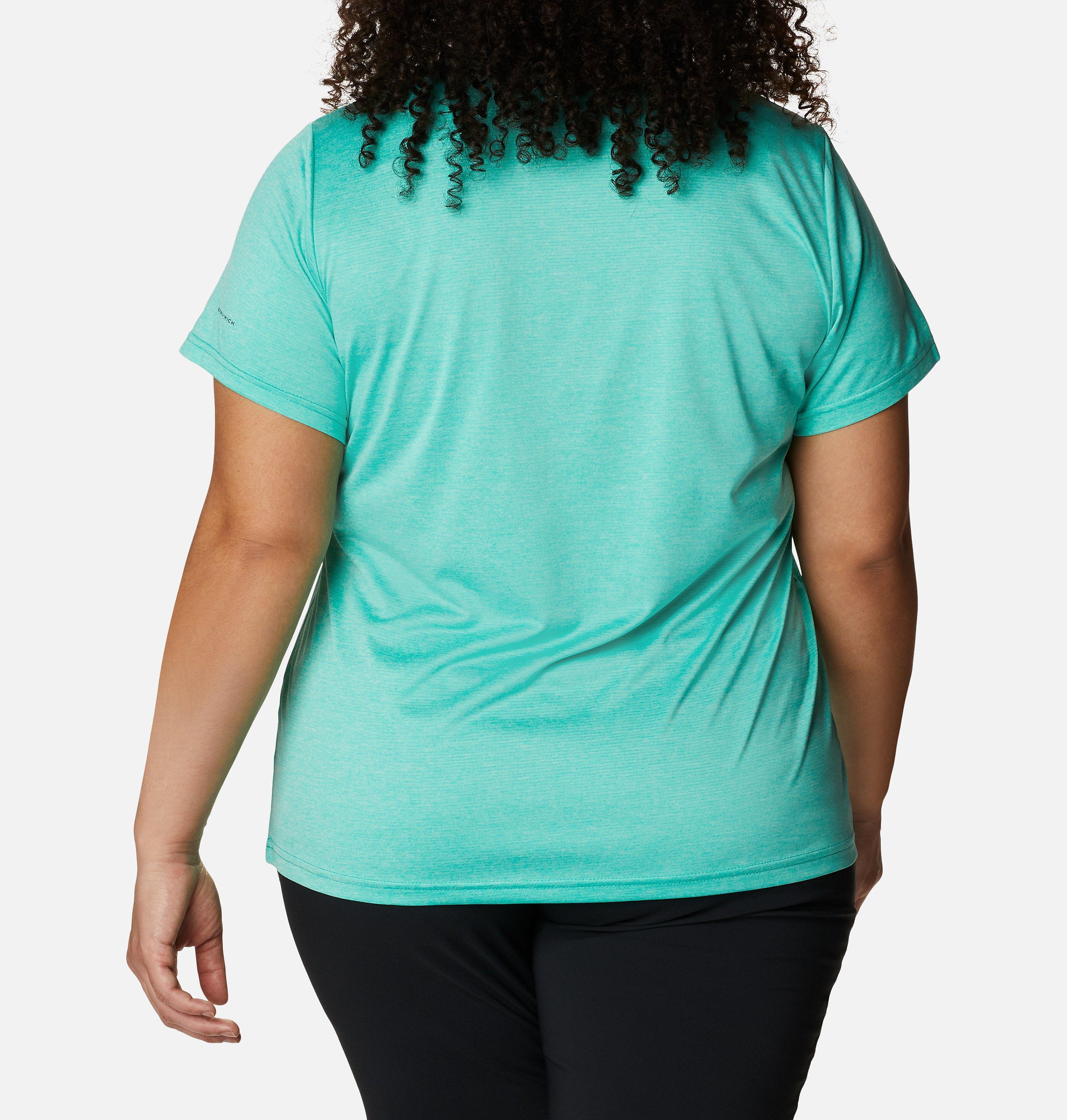 Women's Columbia Hike™ Short Sleeve Crew Shirt - Plus Size 2