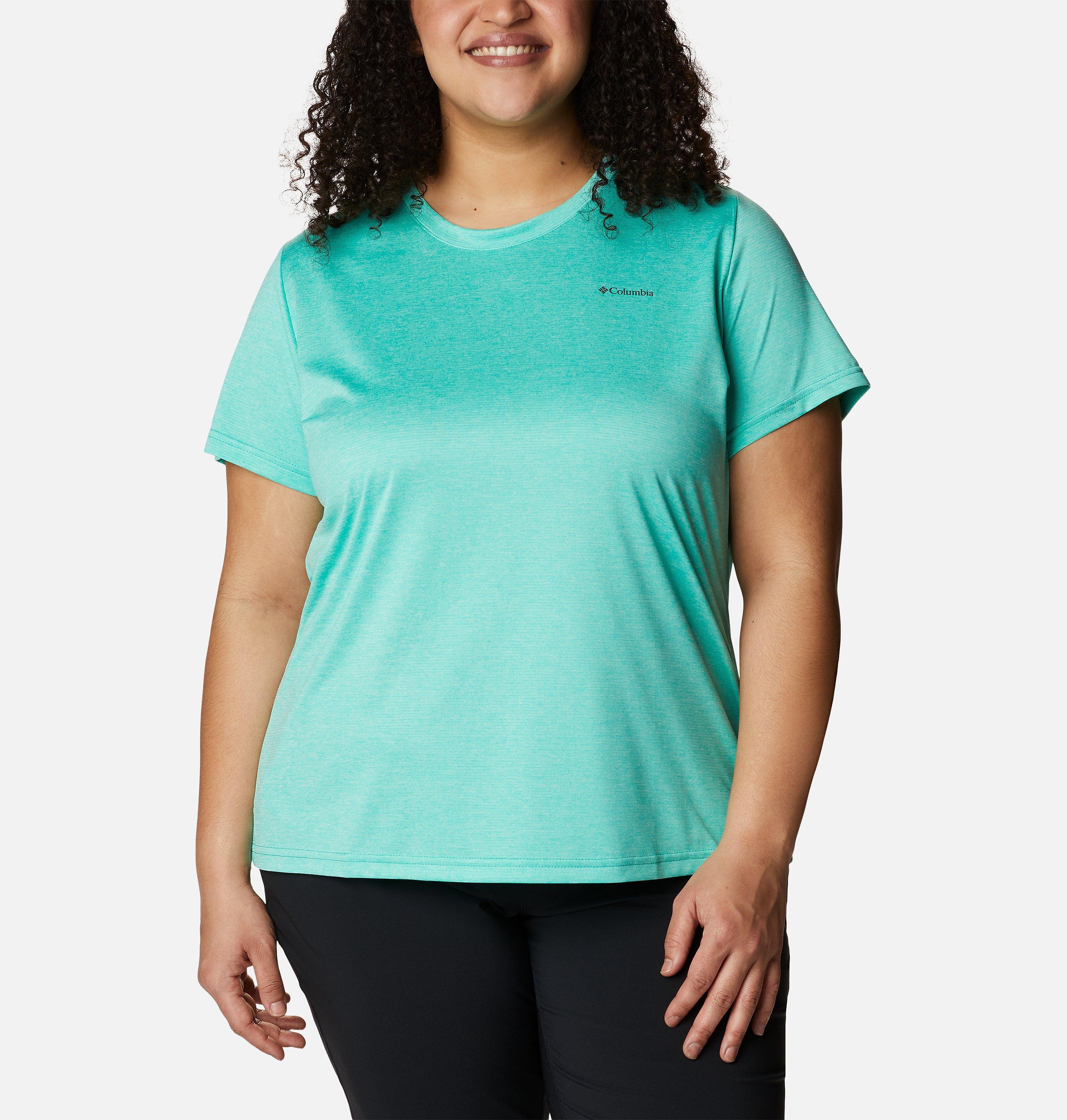 Women's Columbia Hike™ Short Sleeve Crew Shirt - Plus Size 1