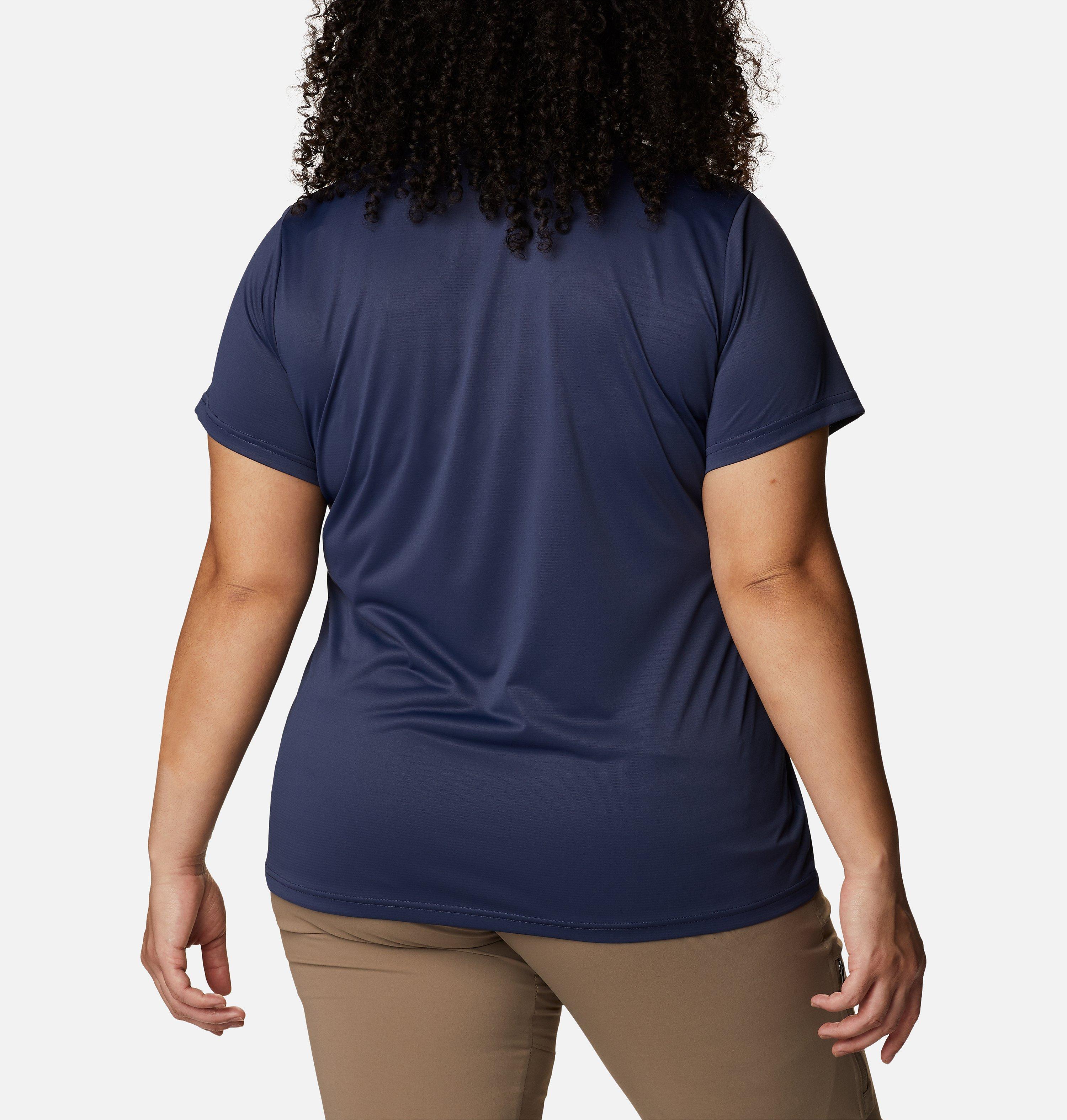 Women's Columbia Hike™ Short Sleeve Crew Shirt - Plus Size 2