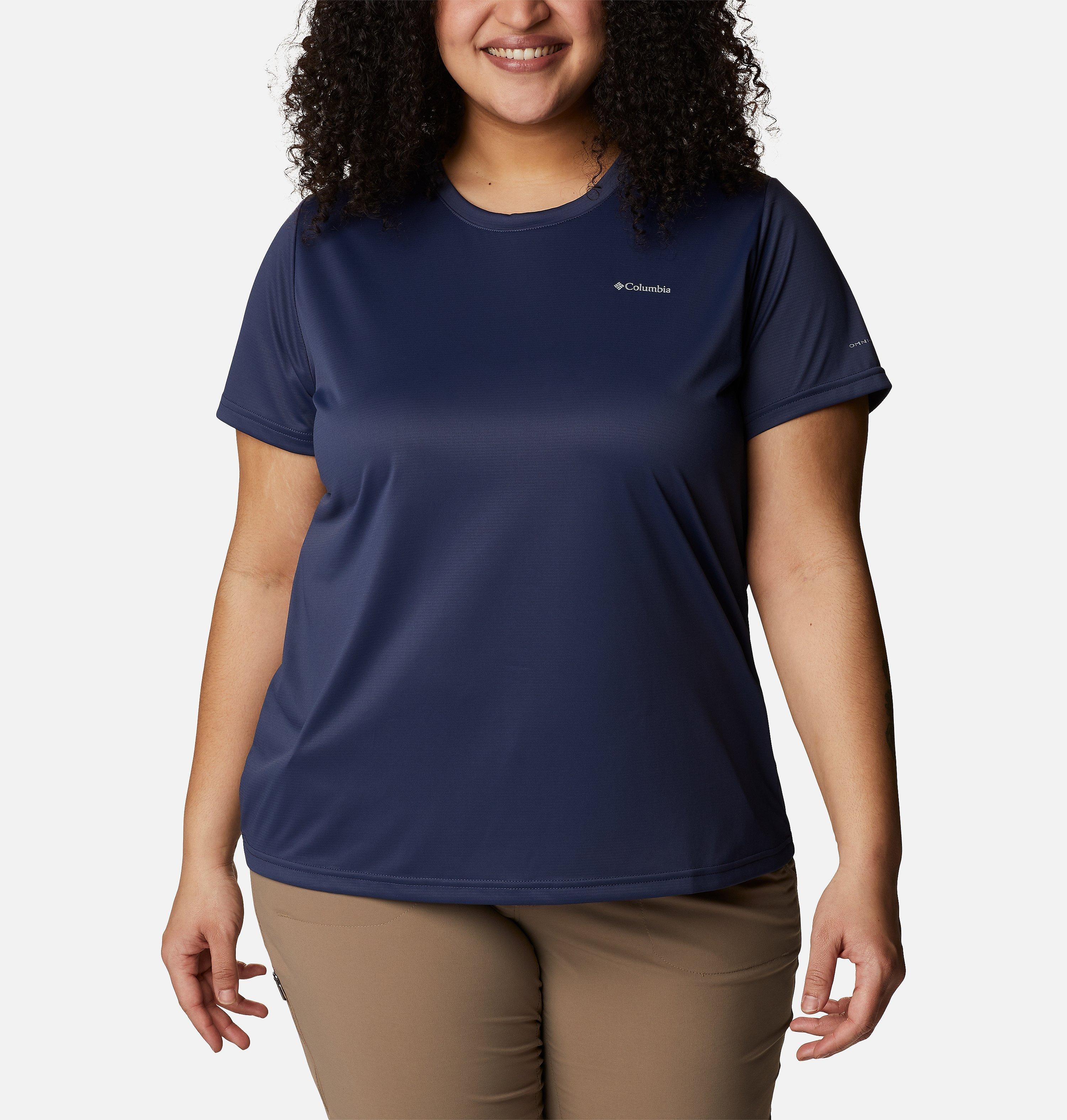 Women's Columbia Hike™ Short Sleeve Crew Shirt - Plus Size 1