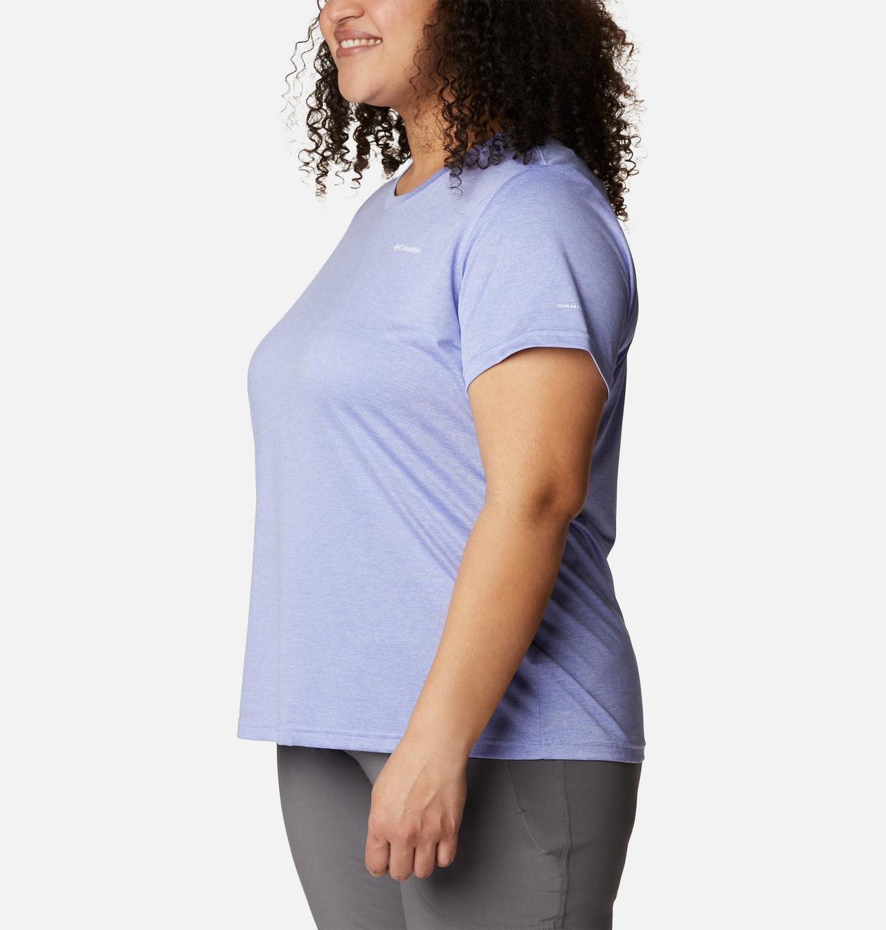 Women's Columbia Hike™ Short Sleeve Crew Shirt - Plus Size 3