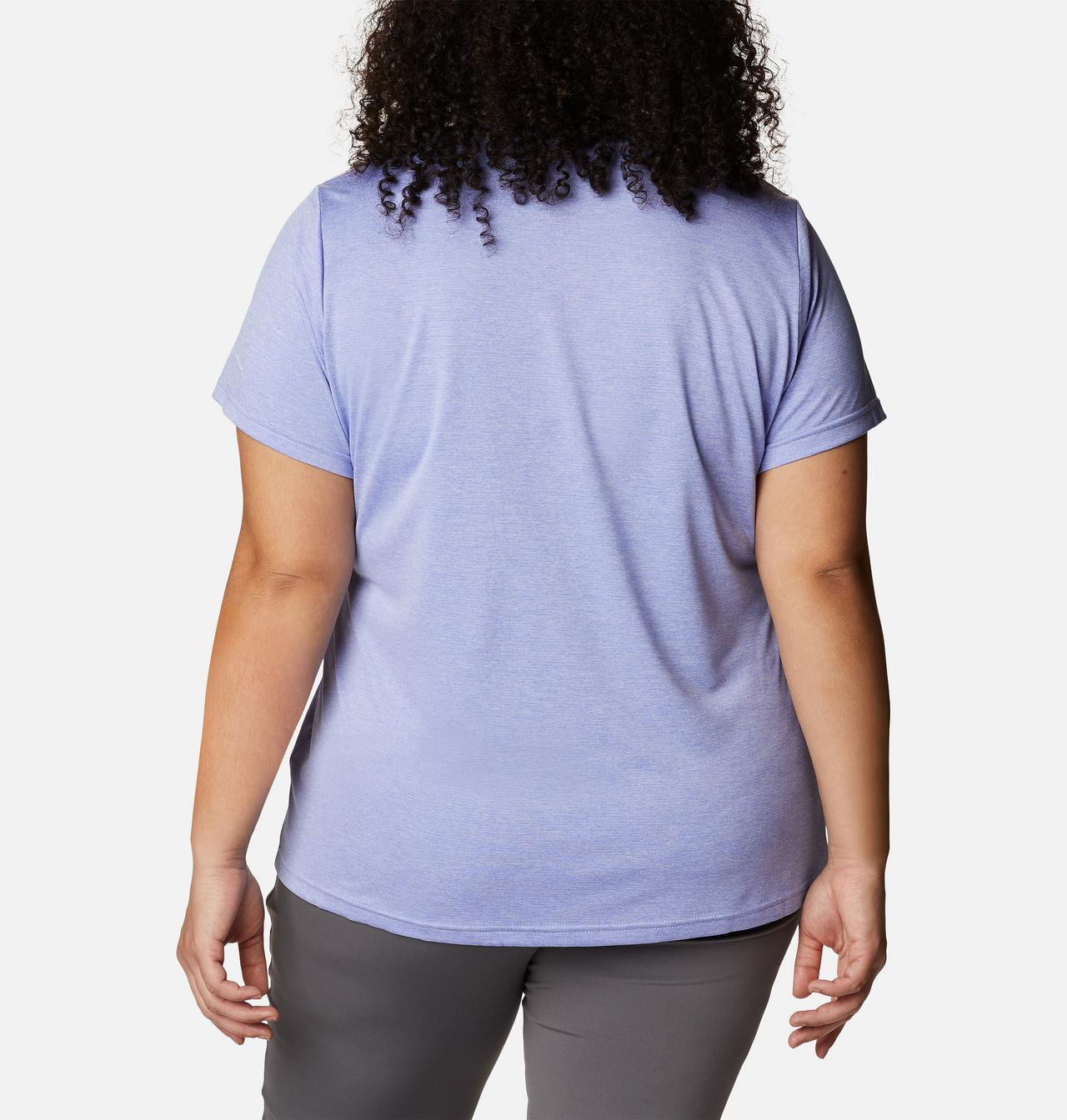 Women's Columbia Hike™ Short Sleeve Crew Shirt - Plus Size 2