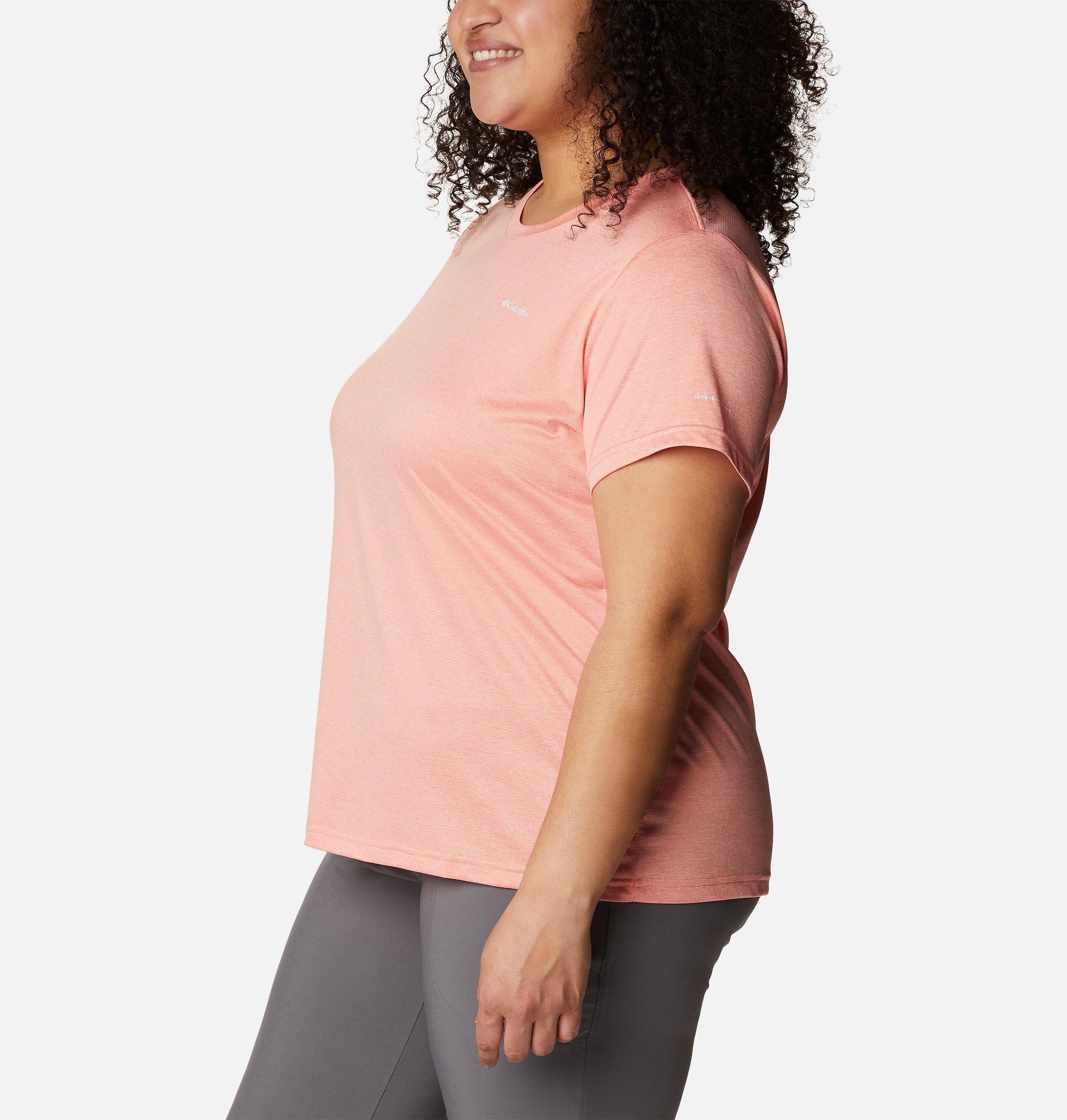 Women's Columbia Hike™ Short Sleeve Crew Shirt - Plus Size 3