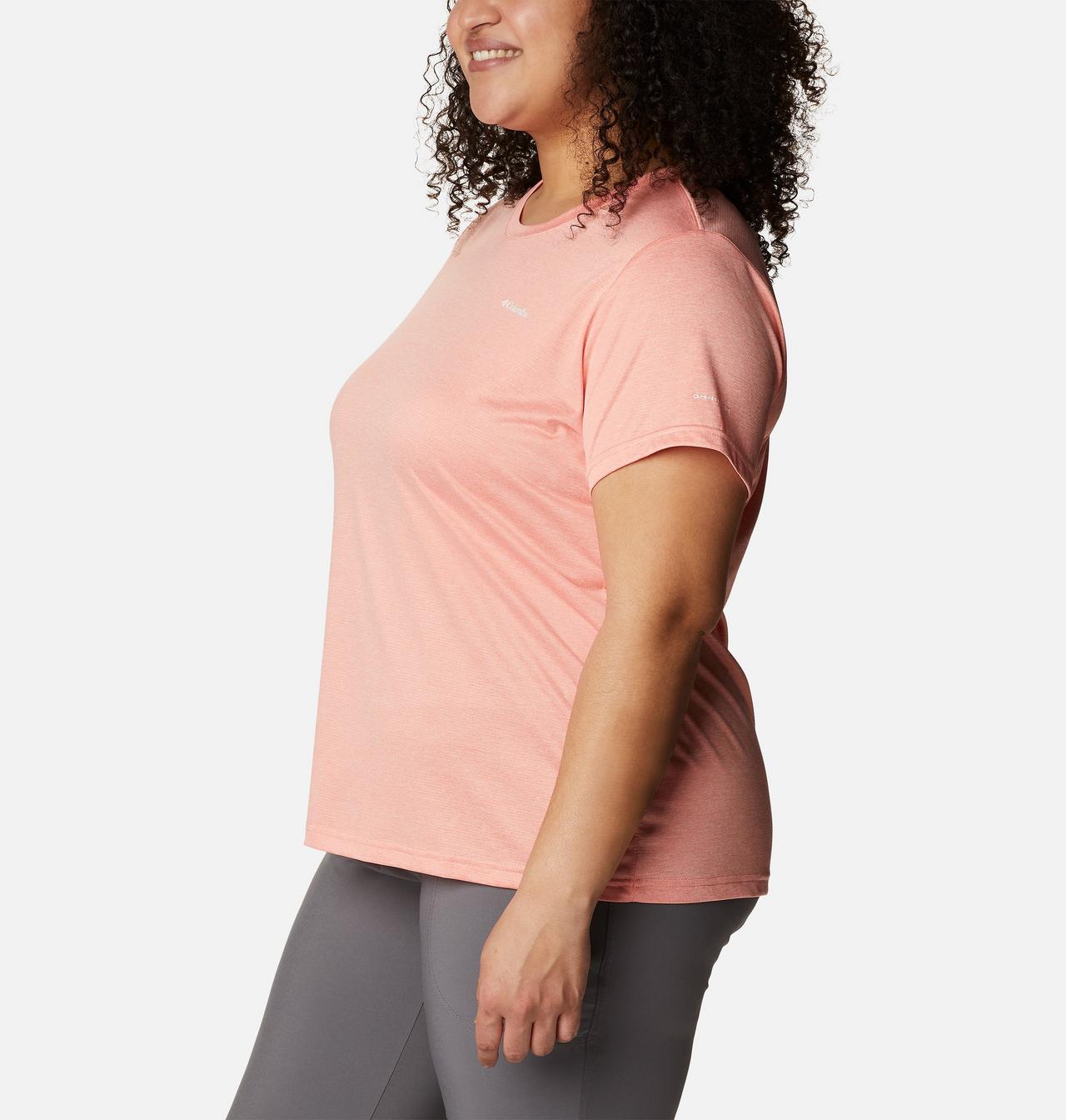 Women's Columbia Hike™ Short Sleeve Crew Shirt - Plus Size 3