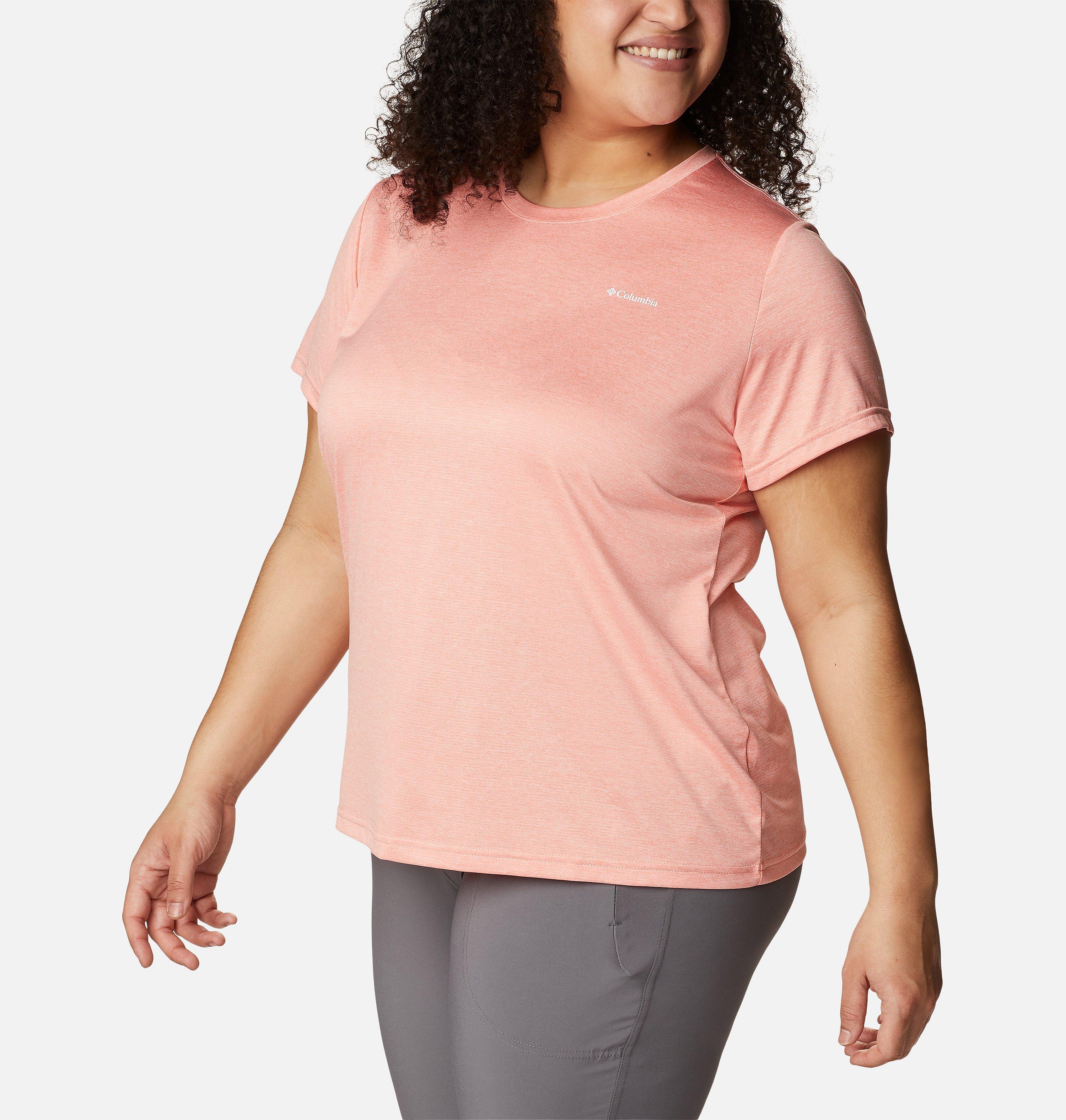 Women's Columbia Hike™ Short Sleeve Crew Shirt - Plus Size 5