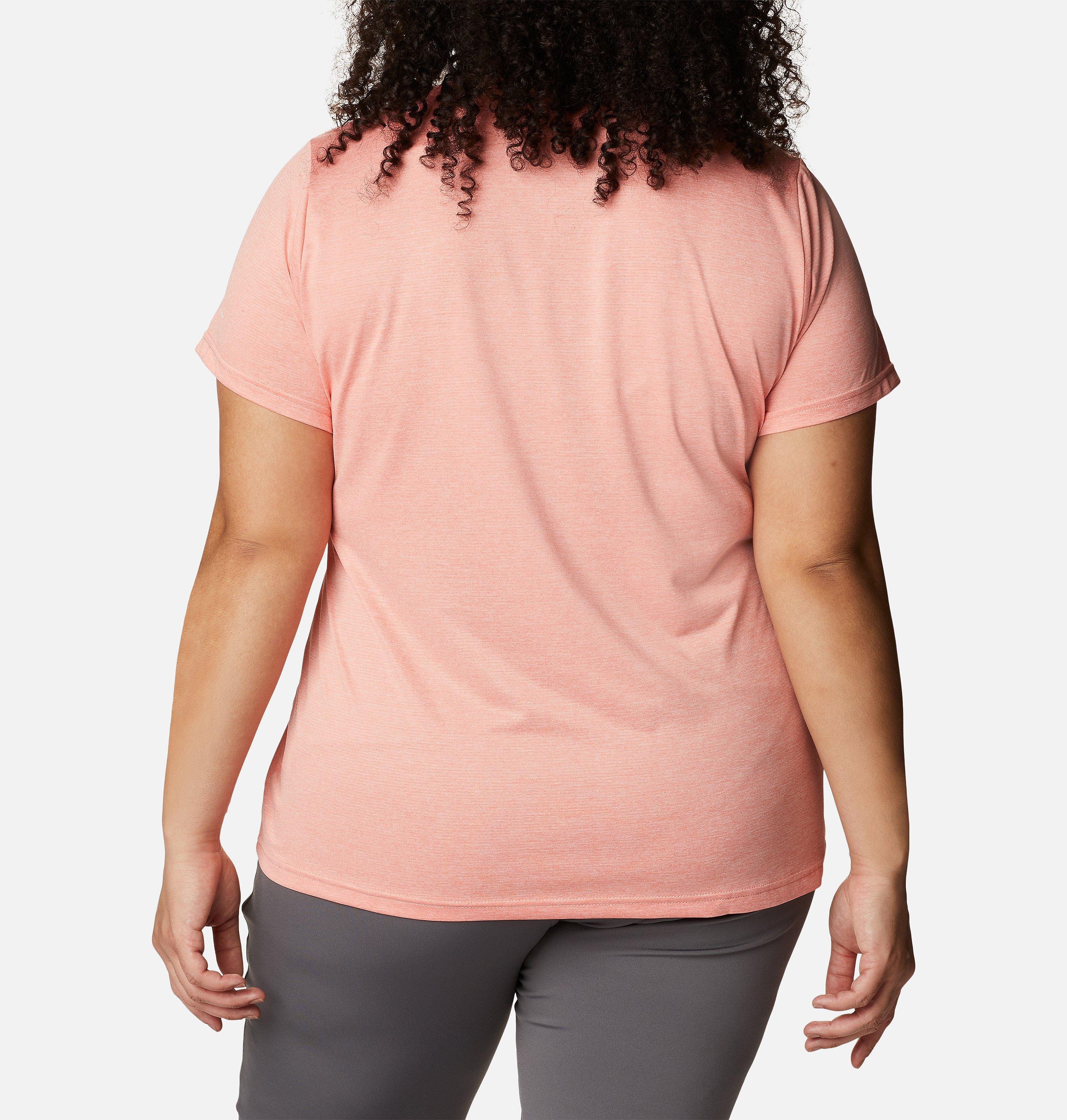 Women's Columbia Hike™ Short Sleeve Crew Shirt - Plus Size 2