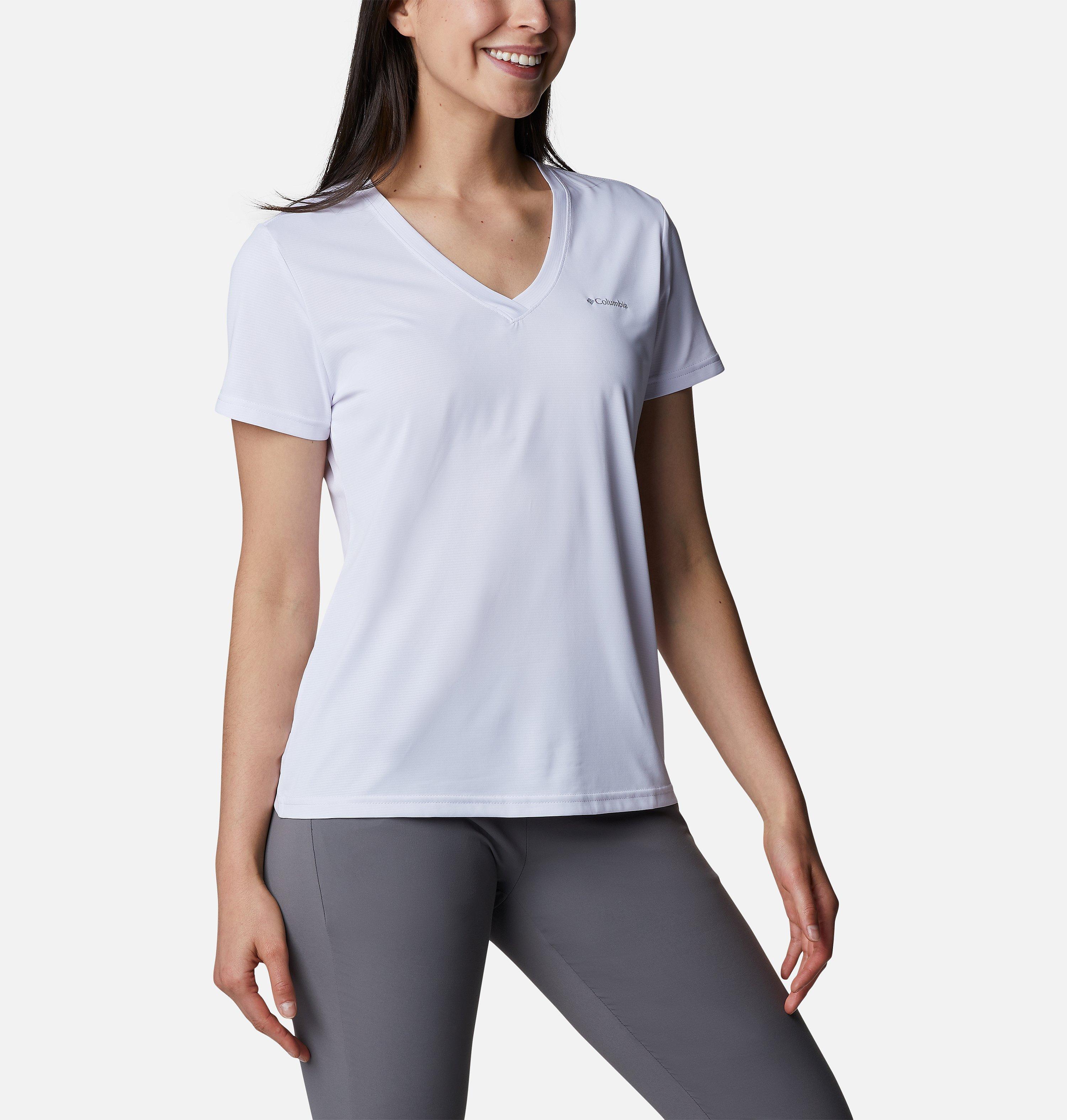 Women's Columbia Hike Short Sleeve V-Neck Shirt 5