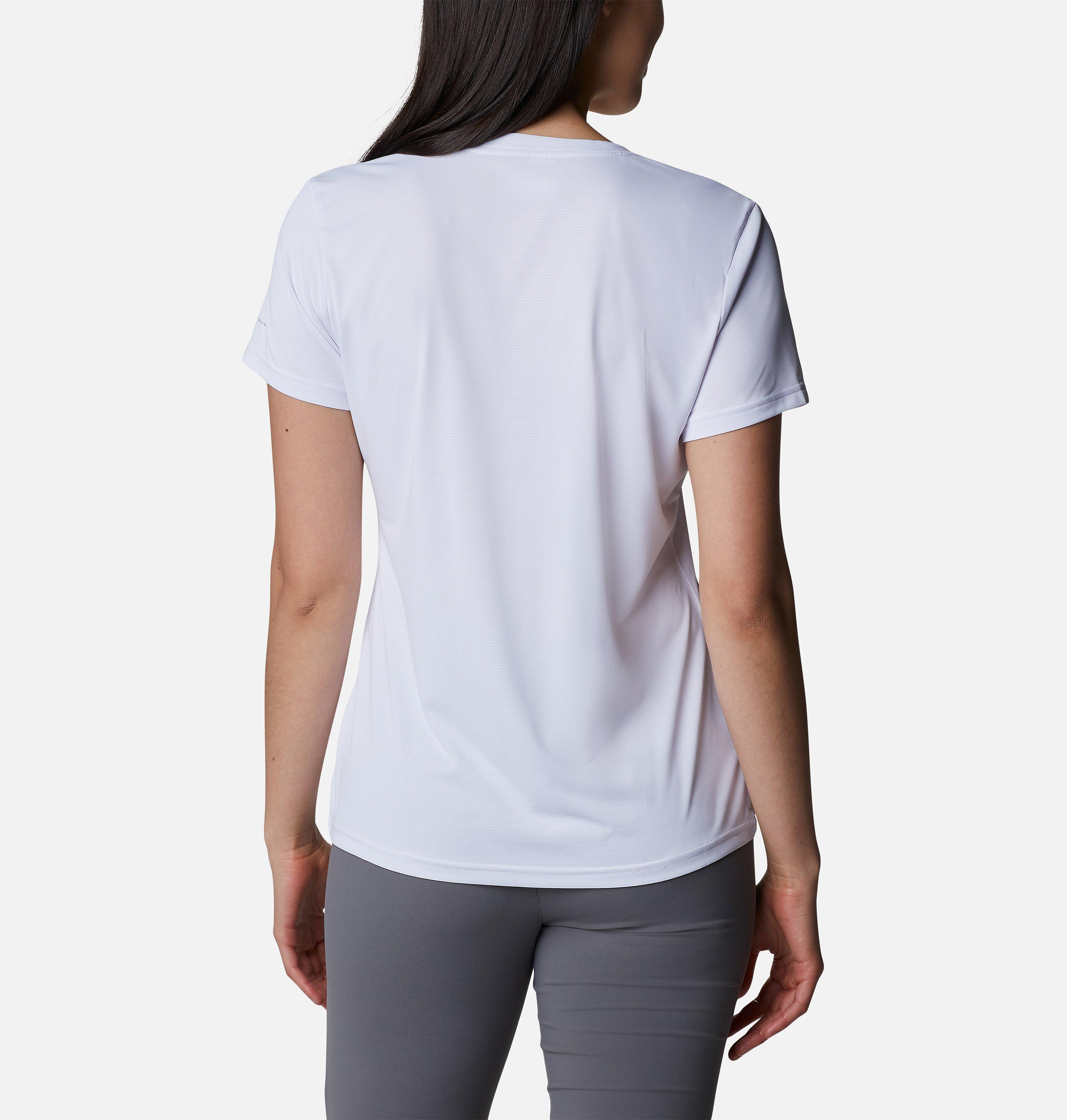 Women's Columbia Hike Short Sleeve V-Neck Shirt 2
