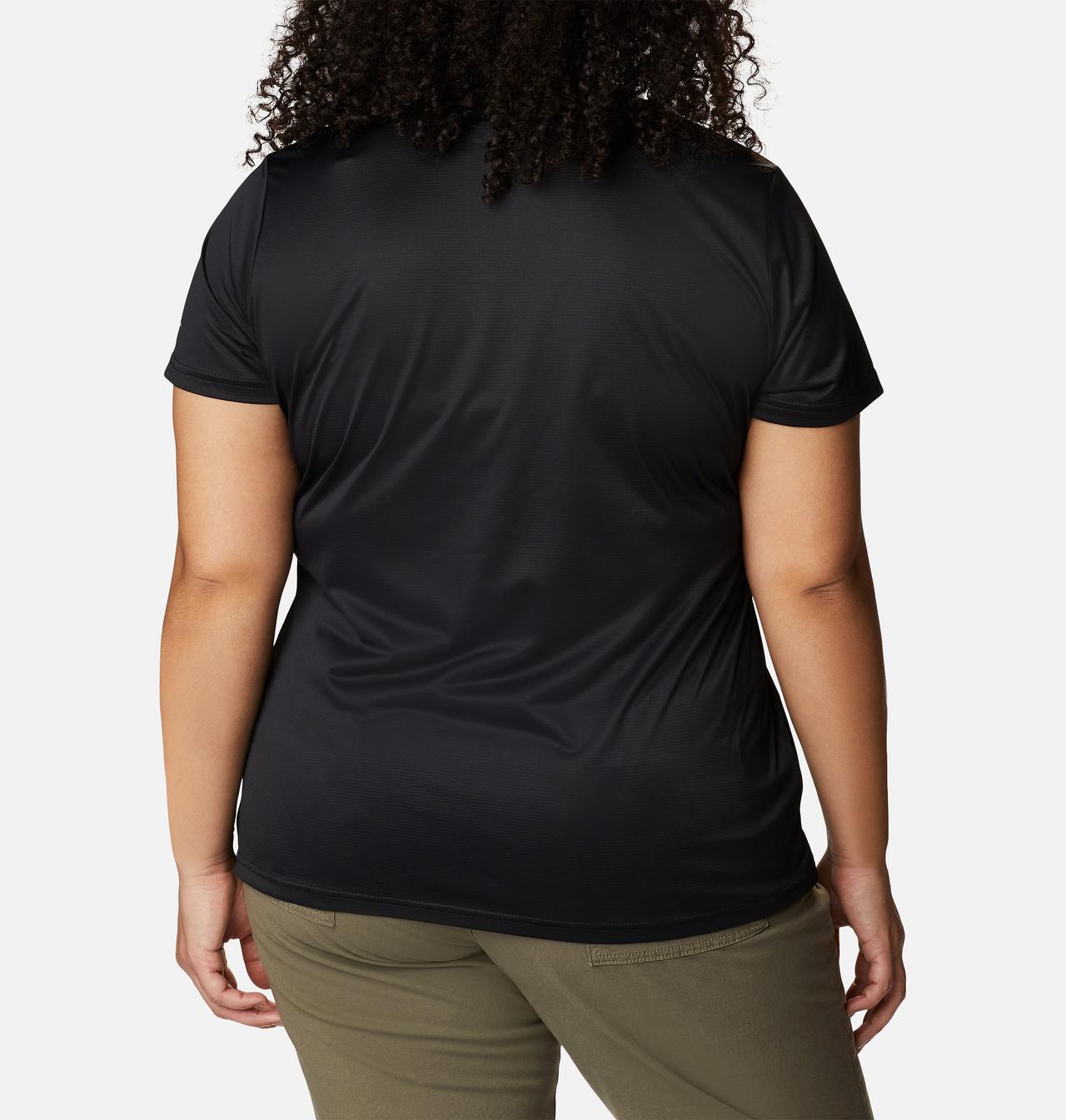 Women's Columbia Hike™ Short Sleeve V Neck Shirt - Plus Size 2