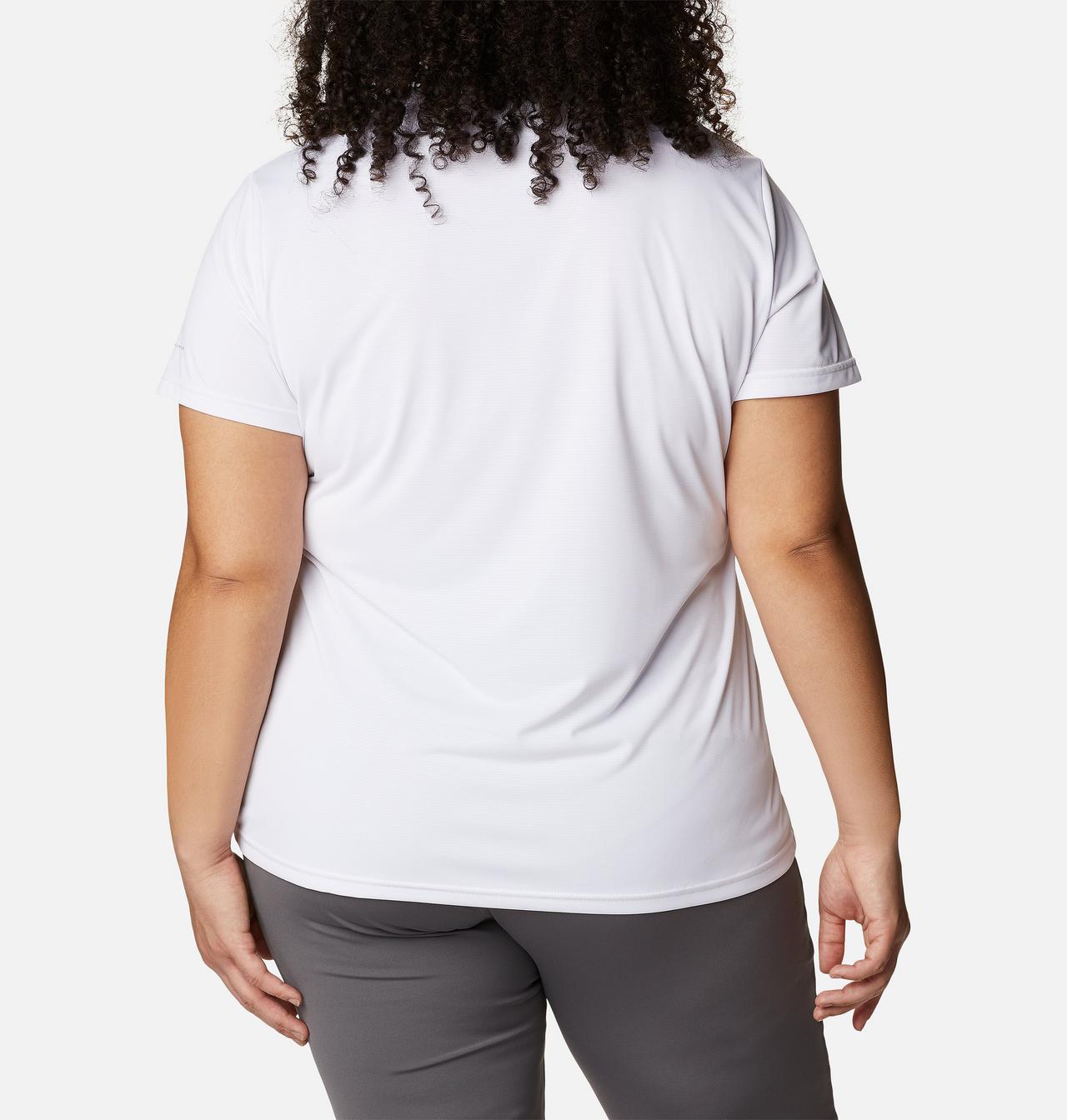 Women's Columbia Hike™ Short Sleeve V Neck Shirt - Plus Size 2