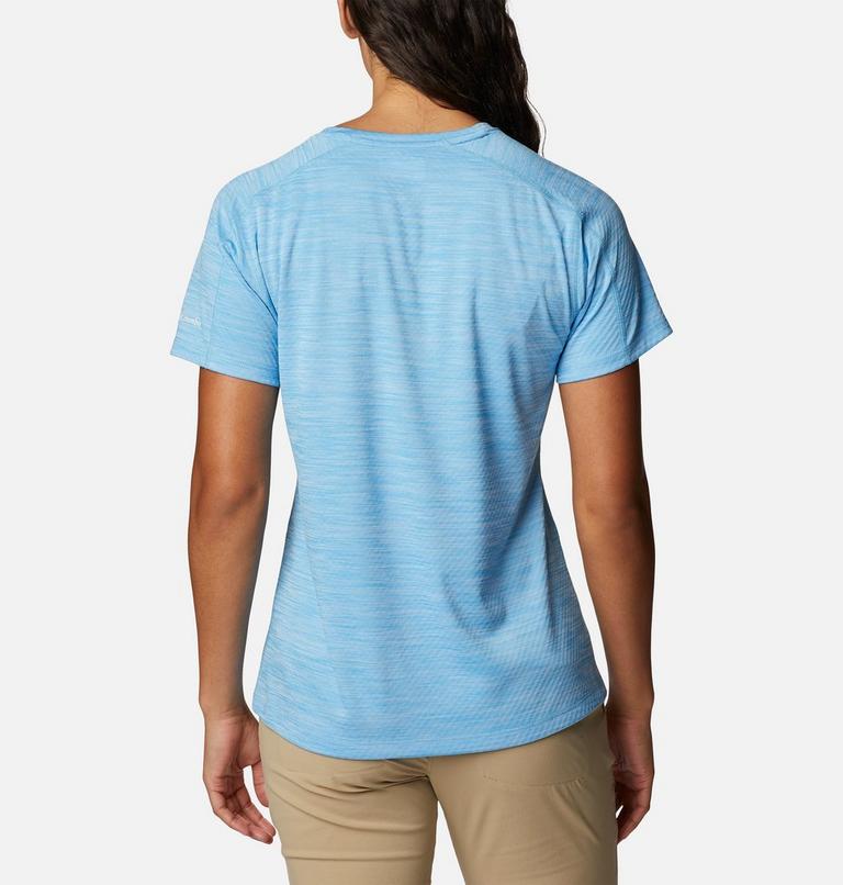 W Zero Rules Graphic Crew | 454 | S, Color: Vista Blue Hthr, CSC Branded Graphic, image 2