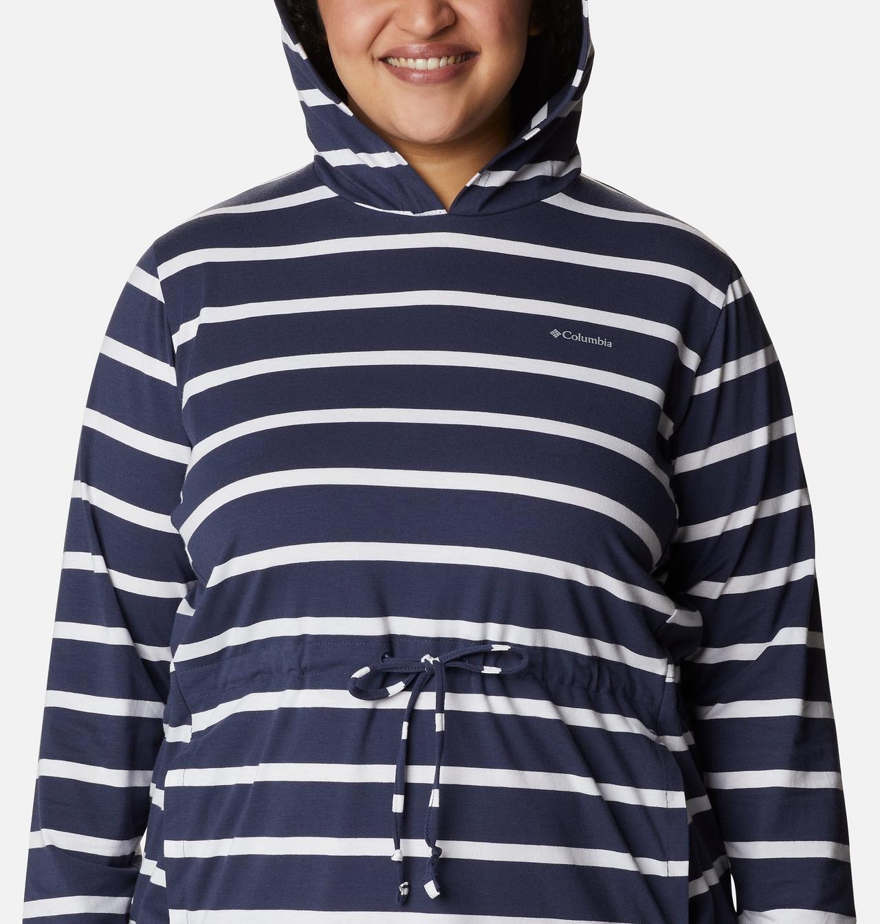 Women's Sun Trek™ Hooded Coverup - Plus Size 4