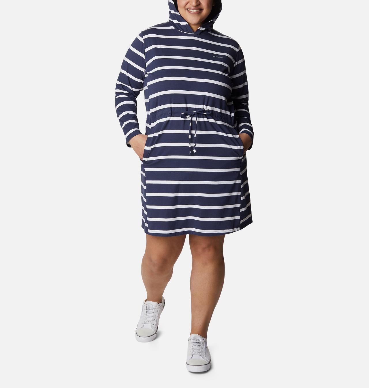 Women's Sun Trek™ Hooded Coverup - Plus Size 5