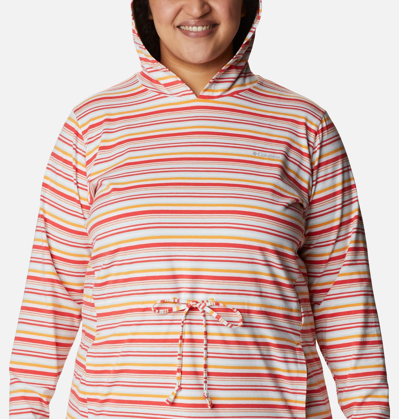 Women's Sun Trek™ Hooded Coverup - Plus Size 4