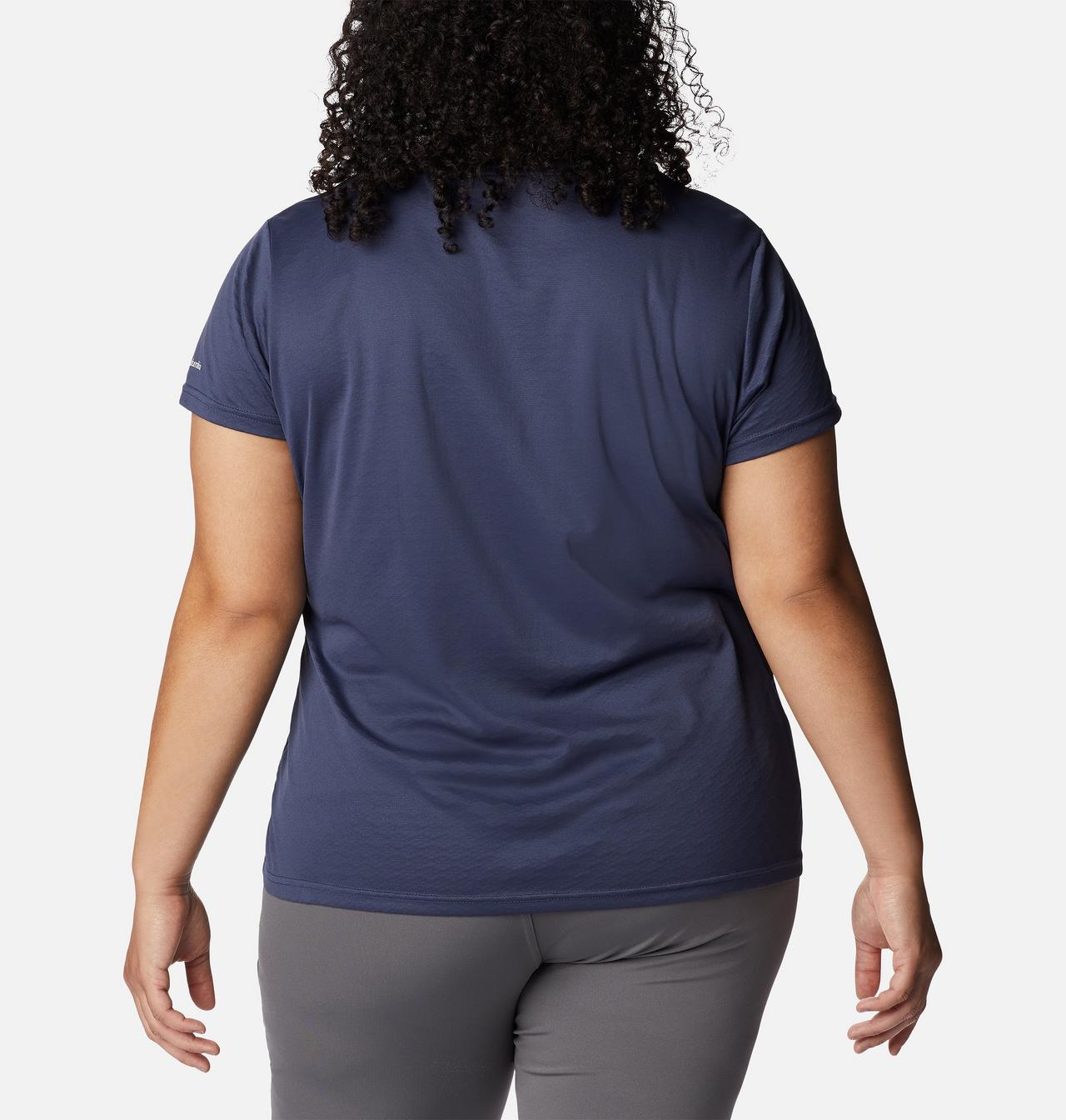 Women's Cirro Ice™ Graphic Short Sleeve Crew Shirt - Plus Size 2