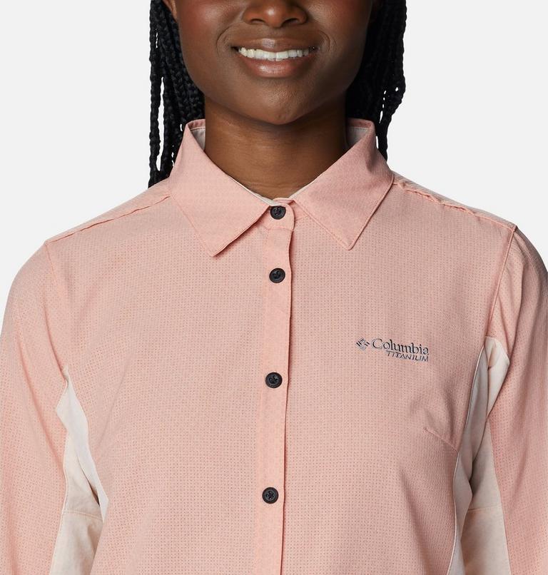 Chemise Technique Titan Pass Irico Femme, Color: Peach Blossom, Heather, image 4