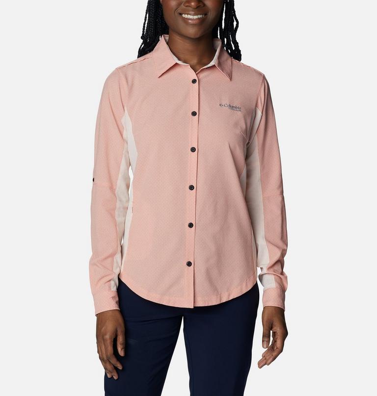 Chemise Technique Titan Pass Irico Femme, Color: Peach Blossom, Heather, image 1