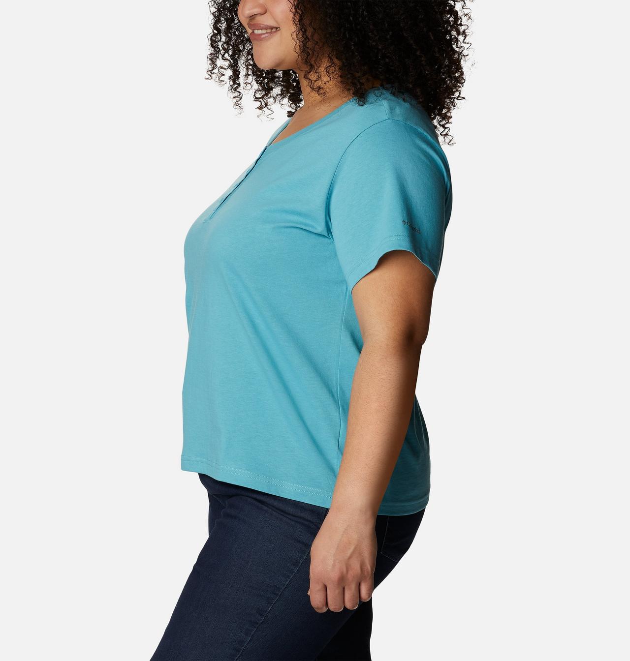 Women's Sapphire Point™ Henley - Plus Size 3