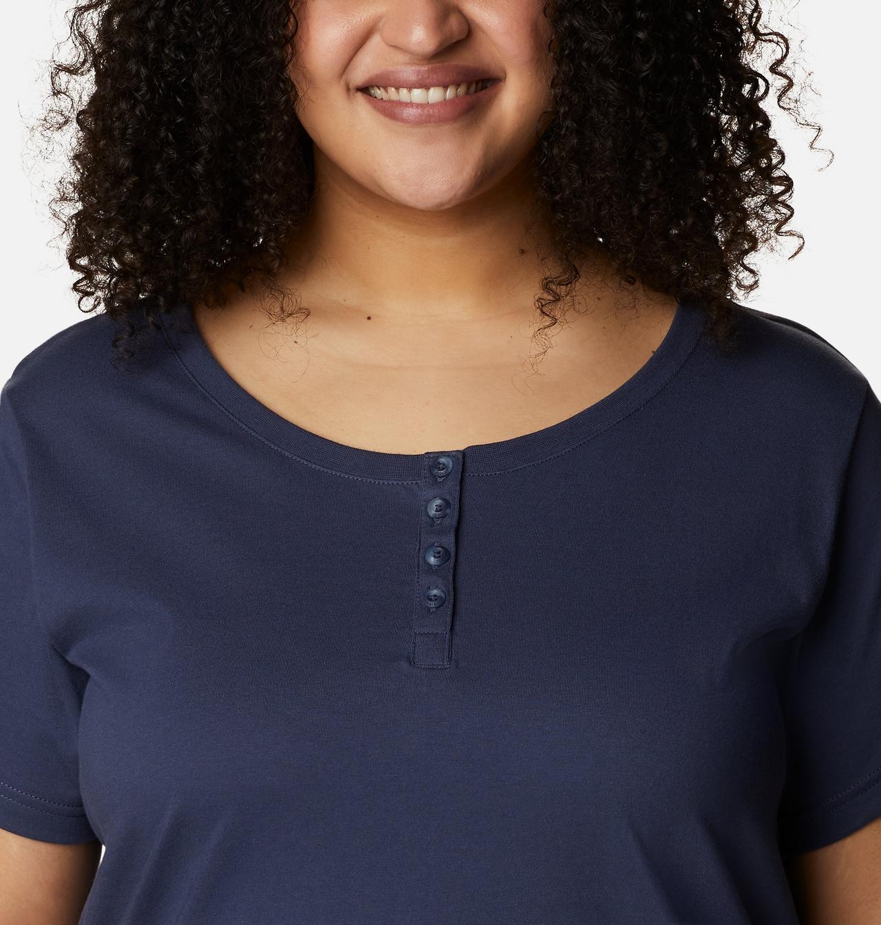 Women's Sapphire Point™ Henley - Plus Size 4