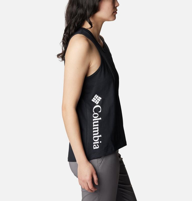 Women&rsquo;s North Cascades Casual Graphic Tank Top, Color: Black, Gem Columbia Graphic, image 3