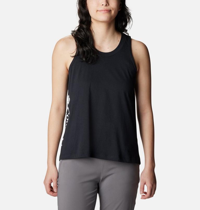 Women&rsquo;s North Cascades Casual Graphic Tank Top, Color: Black, Gem Columbia Graphic, image 1