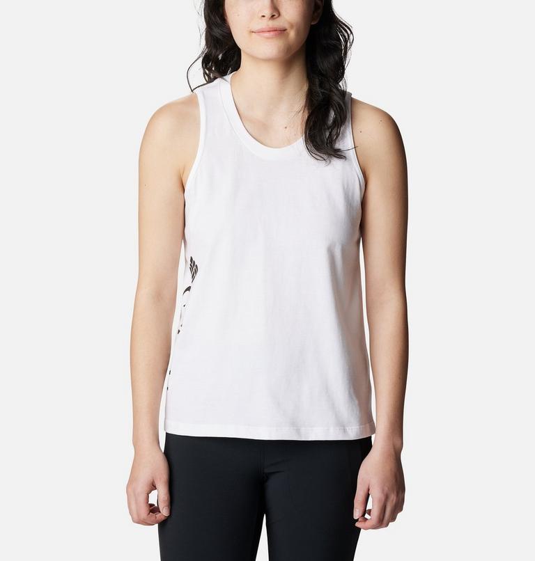 North Cascades Tank | 105 | S, Color: White, Gem Columbia Graphic, image 1