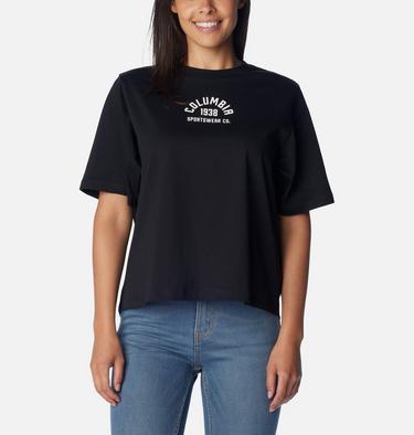 T-shirt North Cascades Relaxed Femme, Color: Black, College Life, image 5
