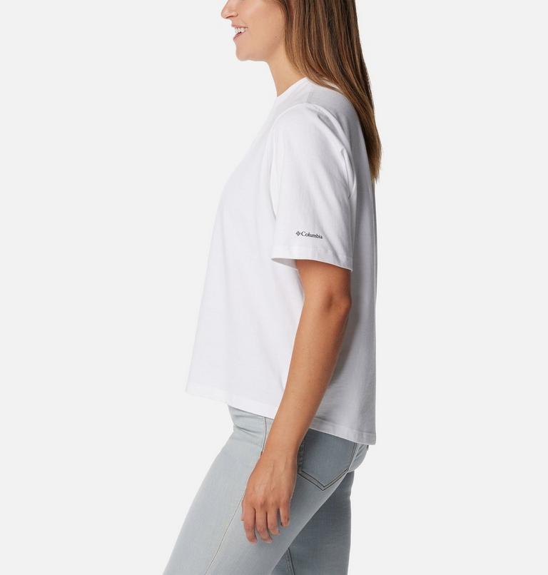 North Cascades Relaxed Tee, Color: White, College Life, image 3