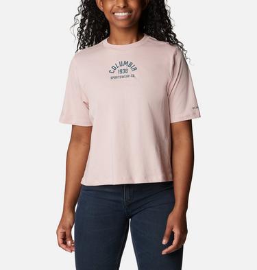 T-shirt North Cascades Relaxed Femme, Color: Dusty Pink, College Life, image 1
