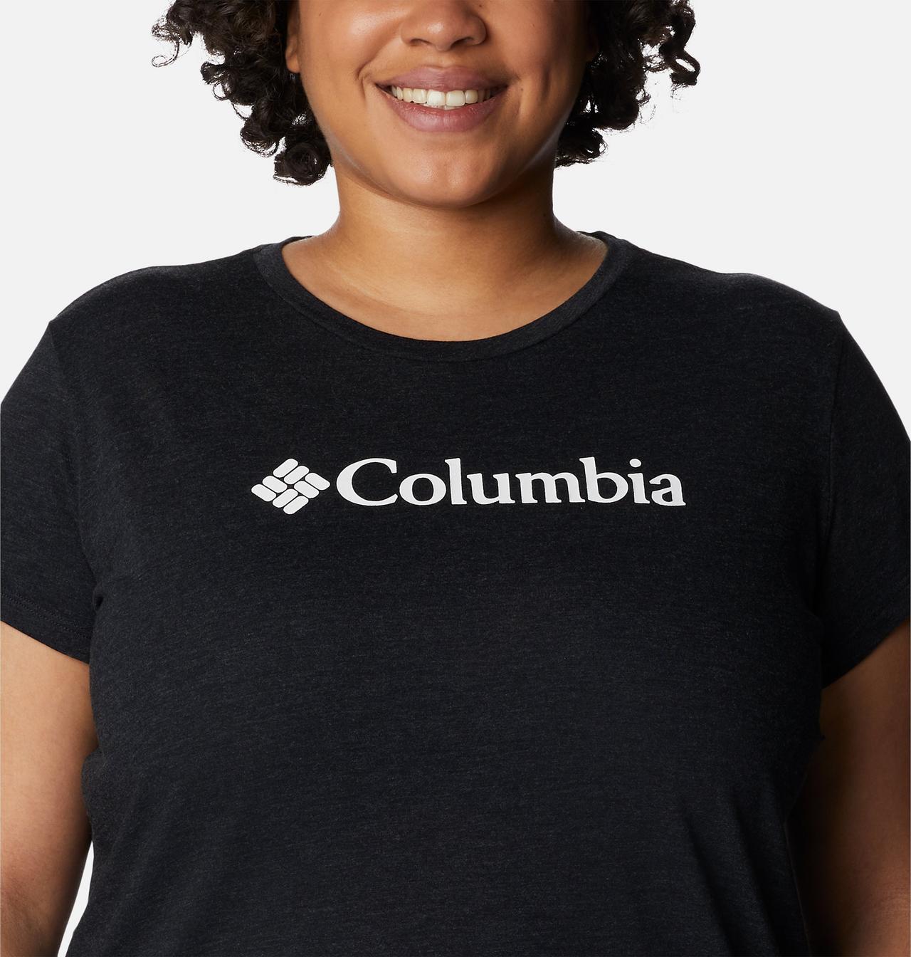 Women's Columbia Trek™ Short Sleeve Graphic Shirt - Plus Size 4