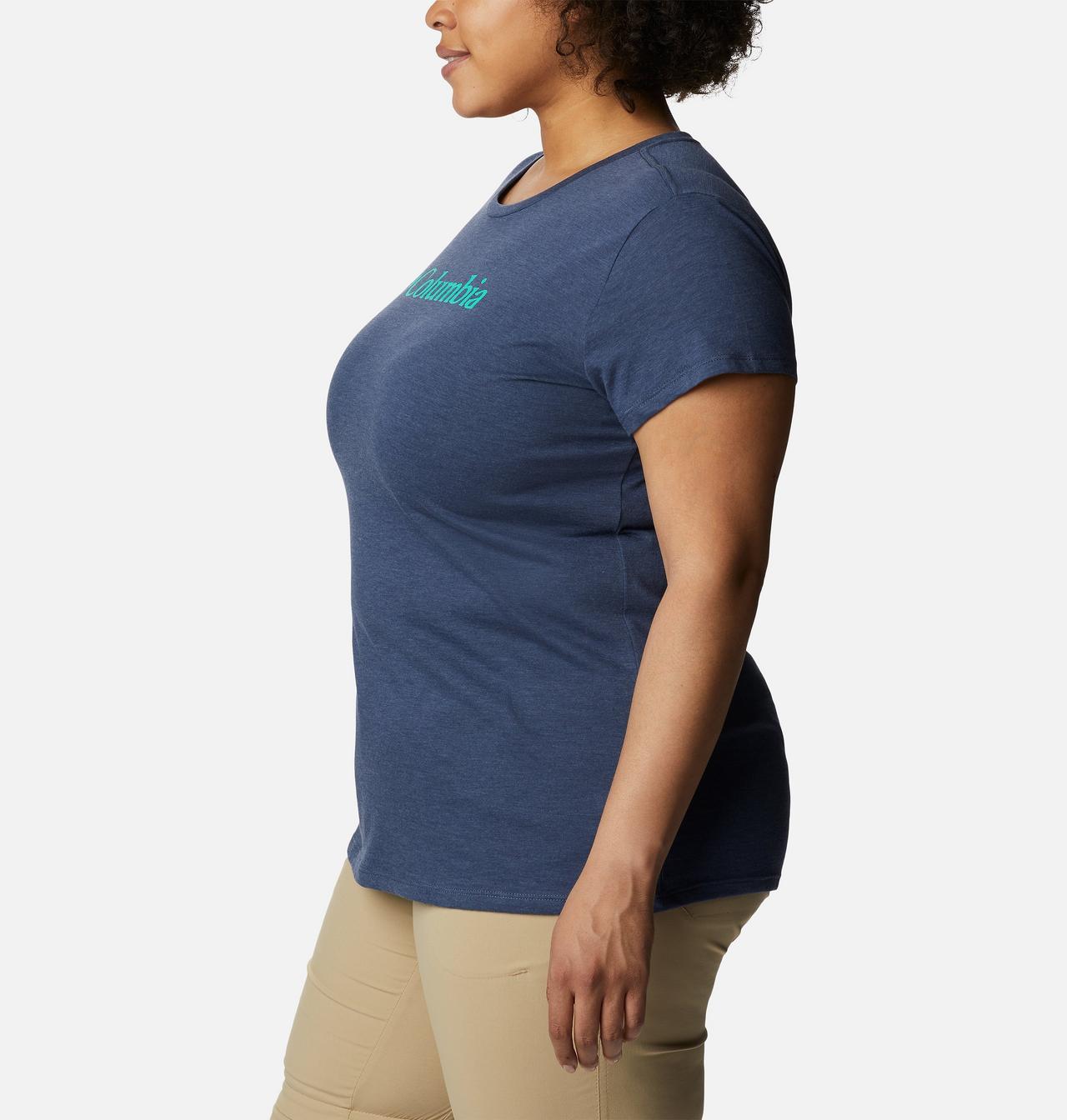 Women's Columbia Trek™ Short Sleeve Graphic Shirt - Plus Size 3