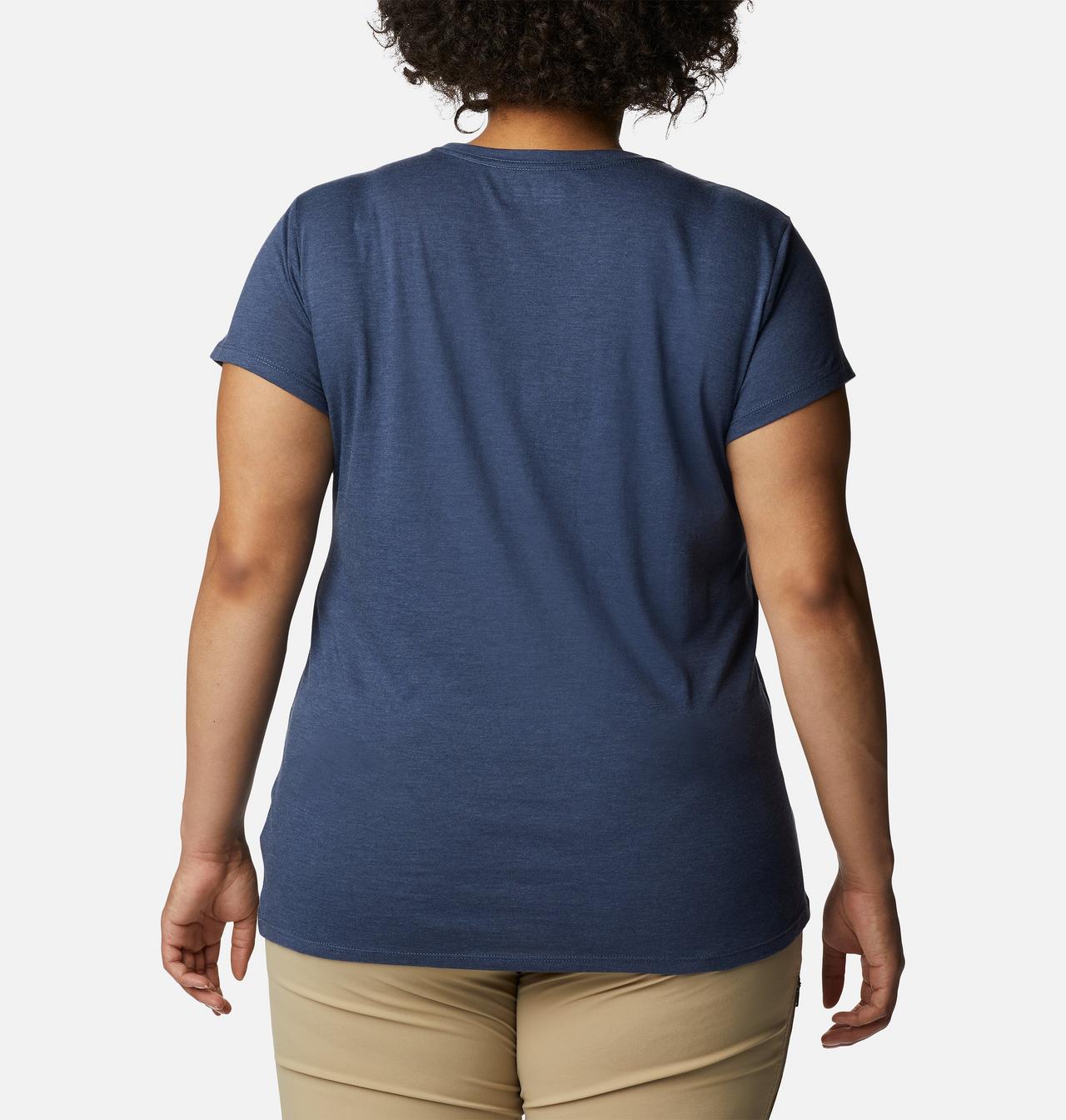 Women's Columbia Trek™ Short Sleeve Graphic Shirt - Plus Size 2