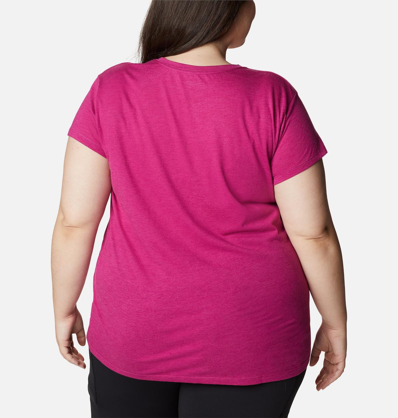 Women's Columbia Trek™ Short Sleeve Graphic Shirt - Plus Size 2