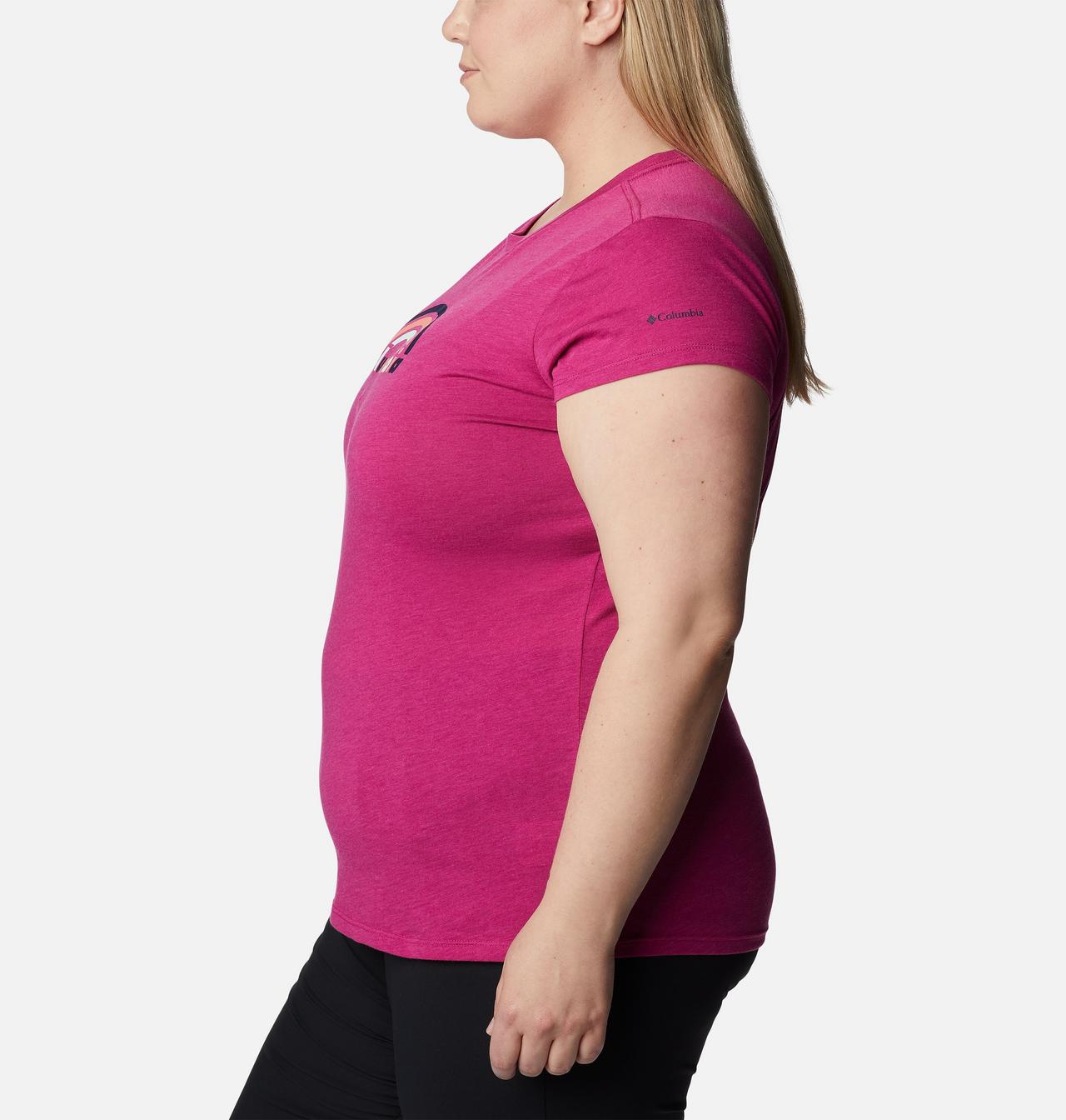 Women's Columbia Trek™ Short Sleeve Graphic Shirt - Plus Size 3