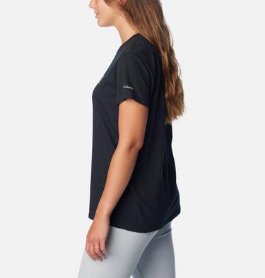 Columbia Trek SS Graphic Tee, Color: Black, CSC Tradition, image 3