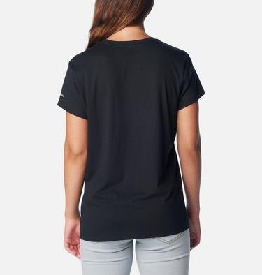 Columbia Trek SS Graphic Tee, Color: Black, CSC Tradition, image 2