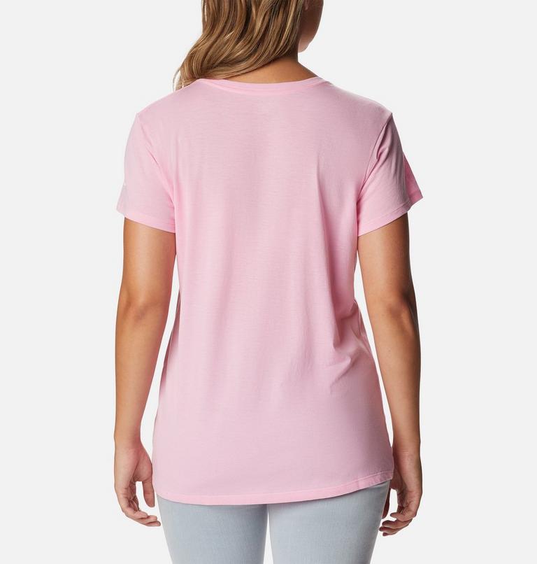 Women&rsquo;s Trek Casual Graphic T-Shirt, Color: Wild Rose, CSC Branded Graphic, image 2