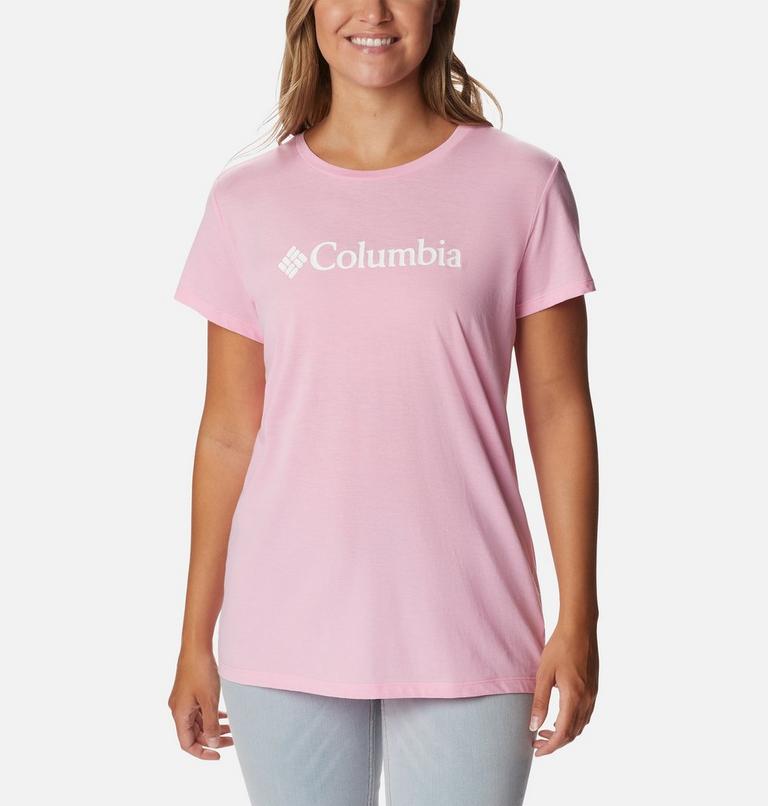 Women&rsquo;s Trek Casual Graphic T-Shirt, Color: Wild Rose, CSC Branded Graphic, image 1