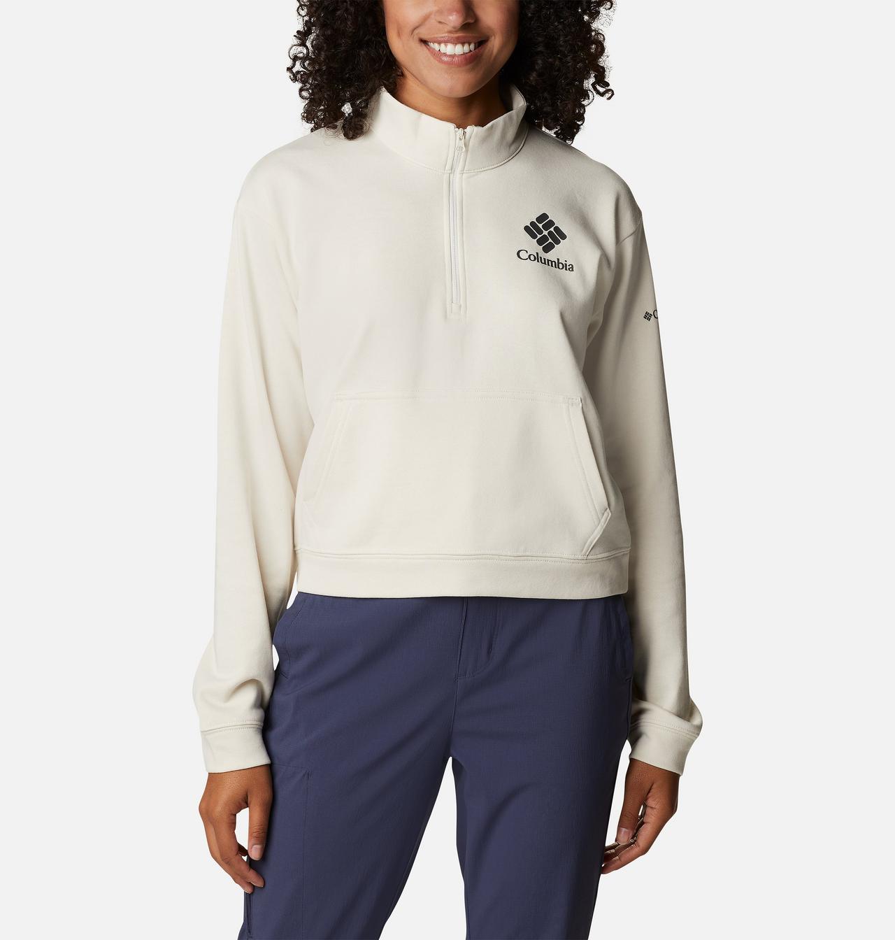 Women's Columbia Trek™ French Terry Half Zip Sweatshirt 1
