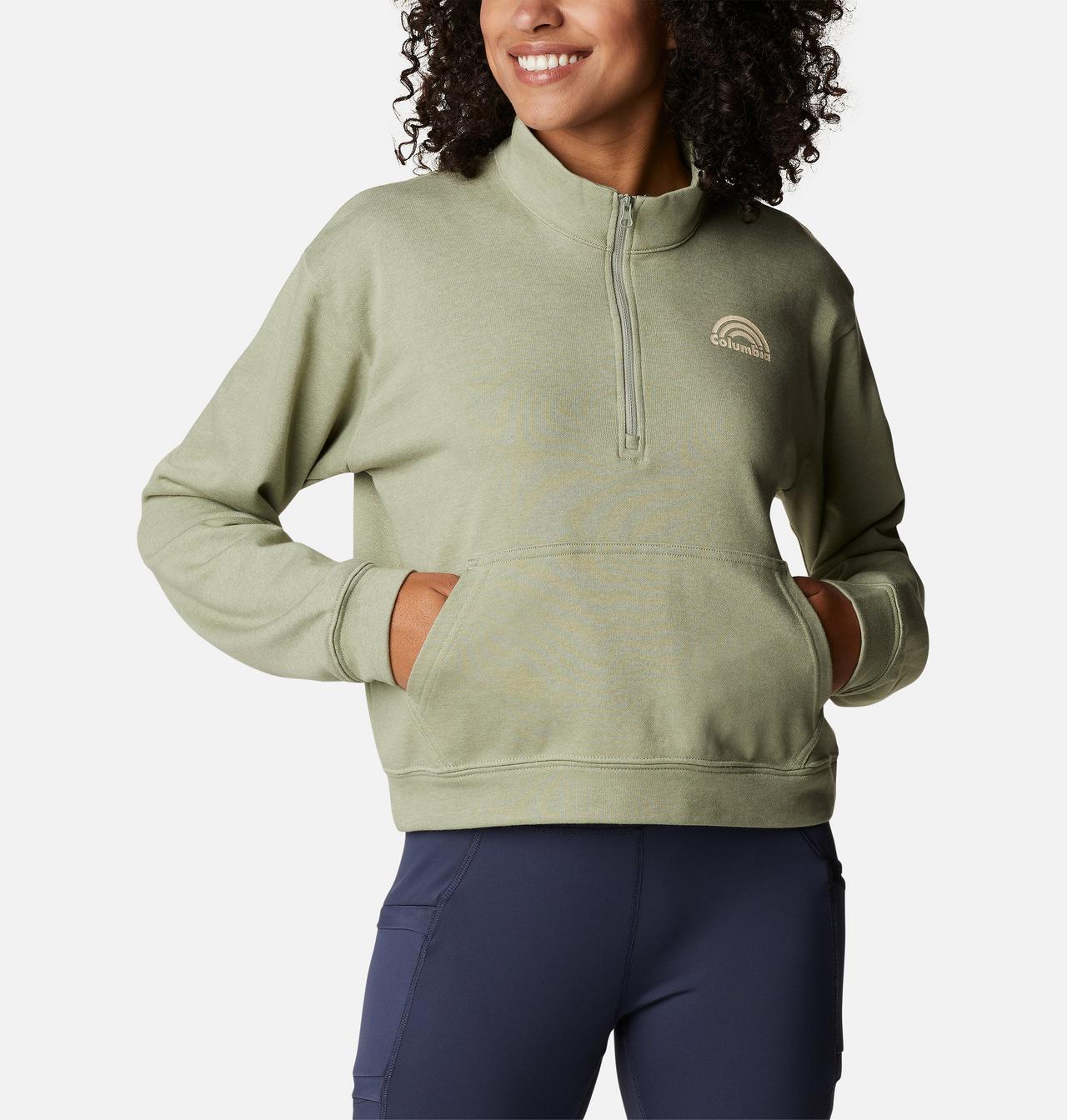 Women's Columbia Trek™ French Terry Half Zip Sweatshirt 5