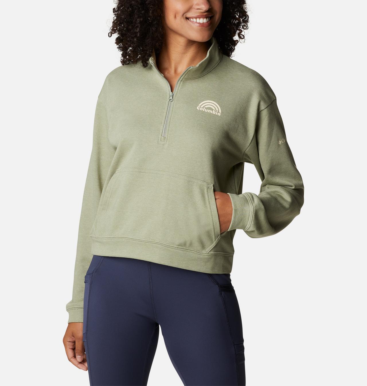 Women's Columbia Trek™ French Terry Half Zip Sweatshirt 1