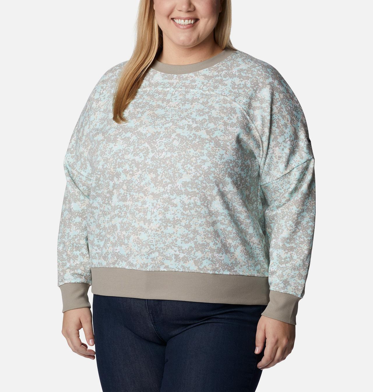Women's Columbia Lodge™ French Terry Crew - Plus Size 1