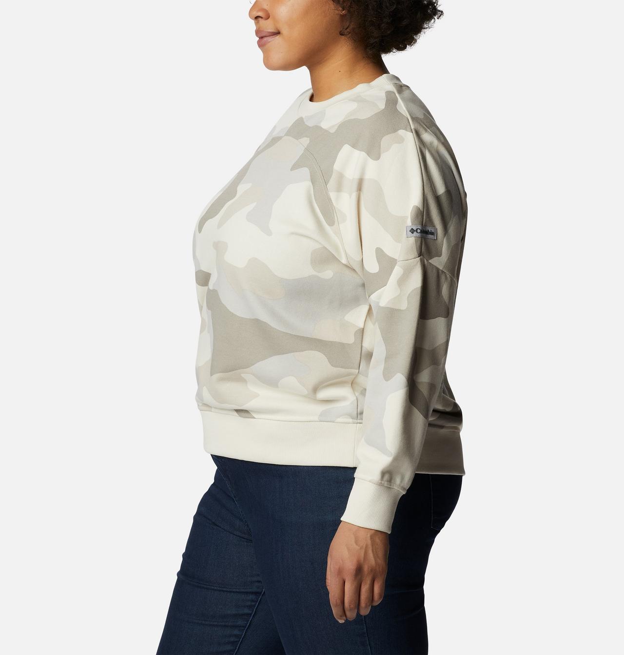 Women's Columbia Lodge™ French Terry Crew - Plus Size 3